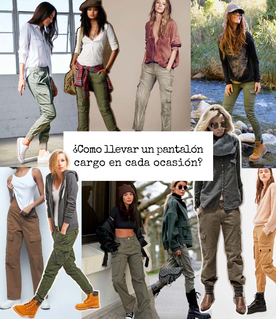 Cómo combinar los pantalones cargo más elegantes en otoño 2023
