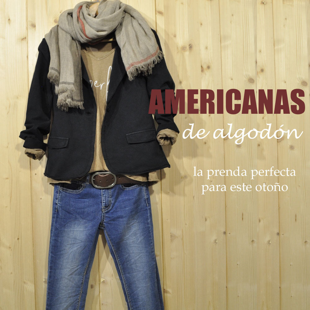 Americanas de algodón, la prenda perfecta para este otoño