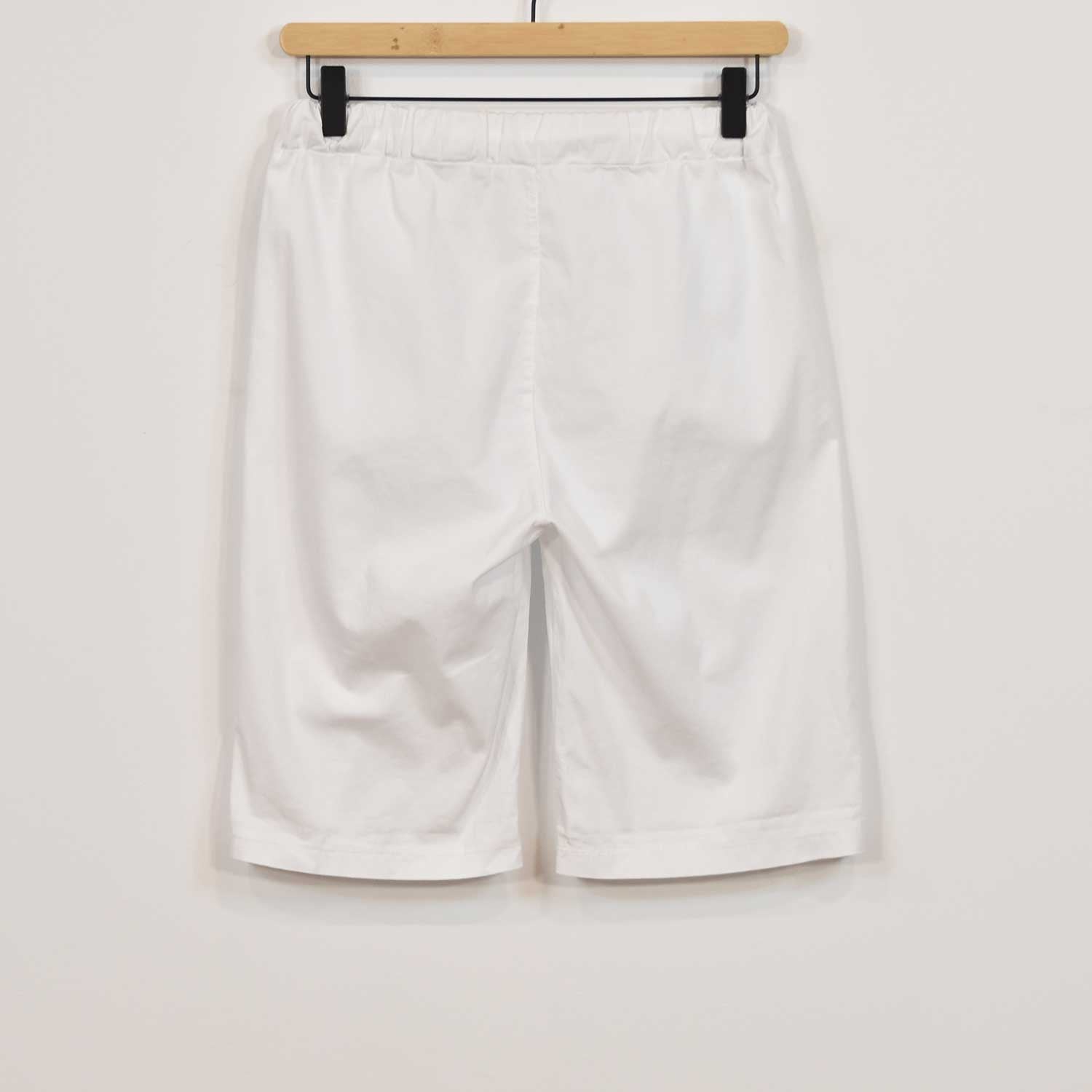 White ribbon shorts
