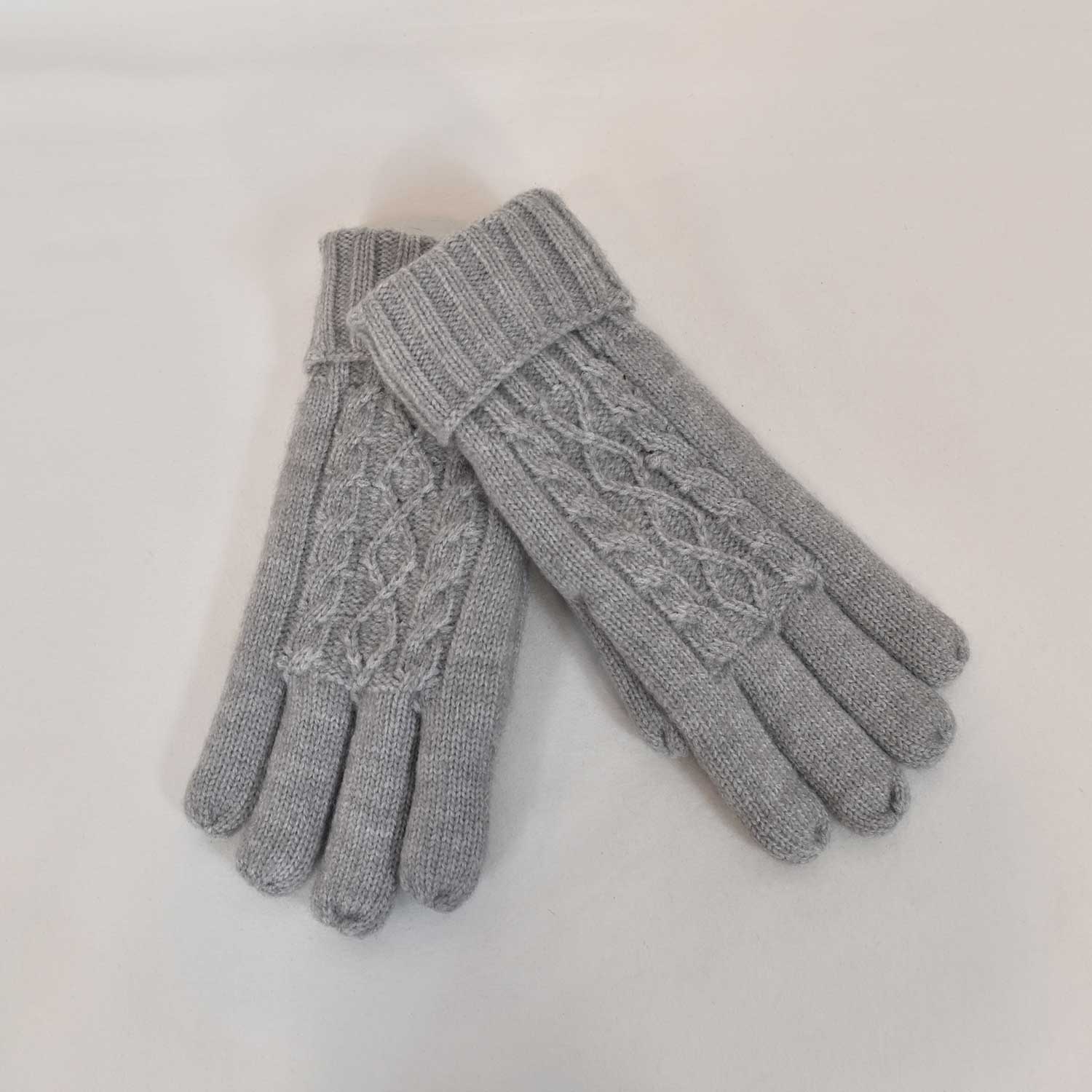 Guantes forro polar gris