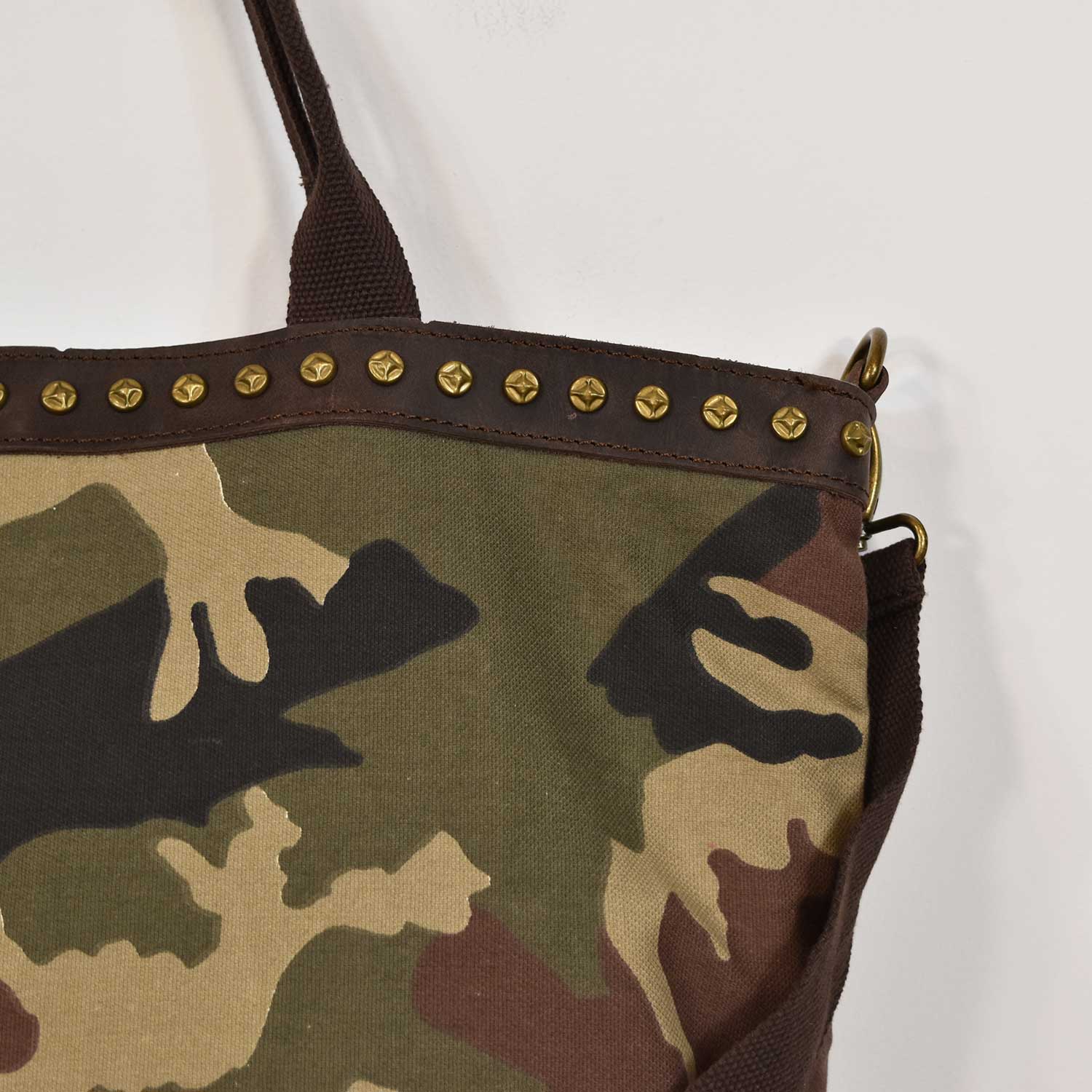 camouflage Studs bag