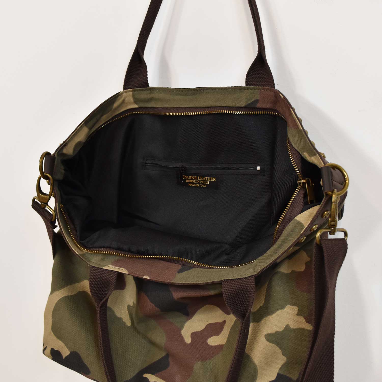 camouflage Studs bag