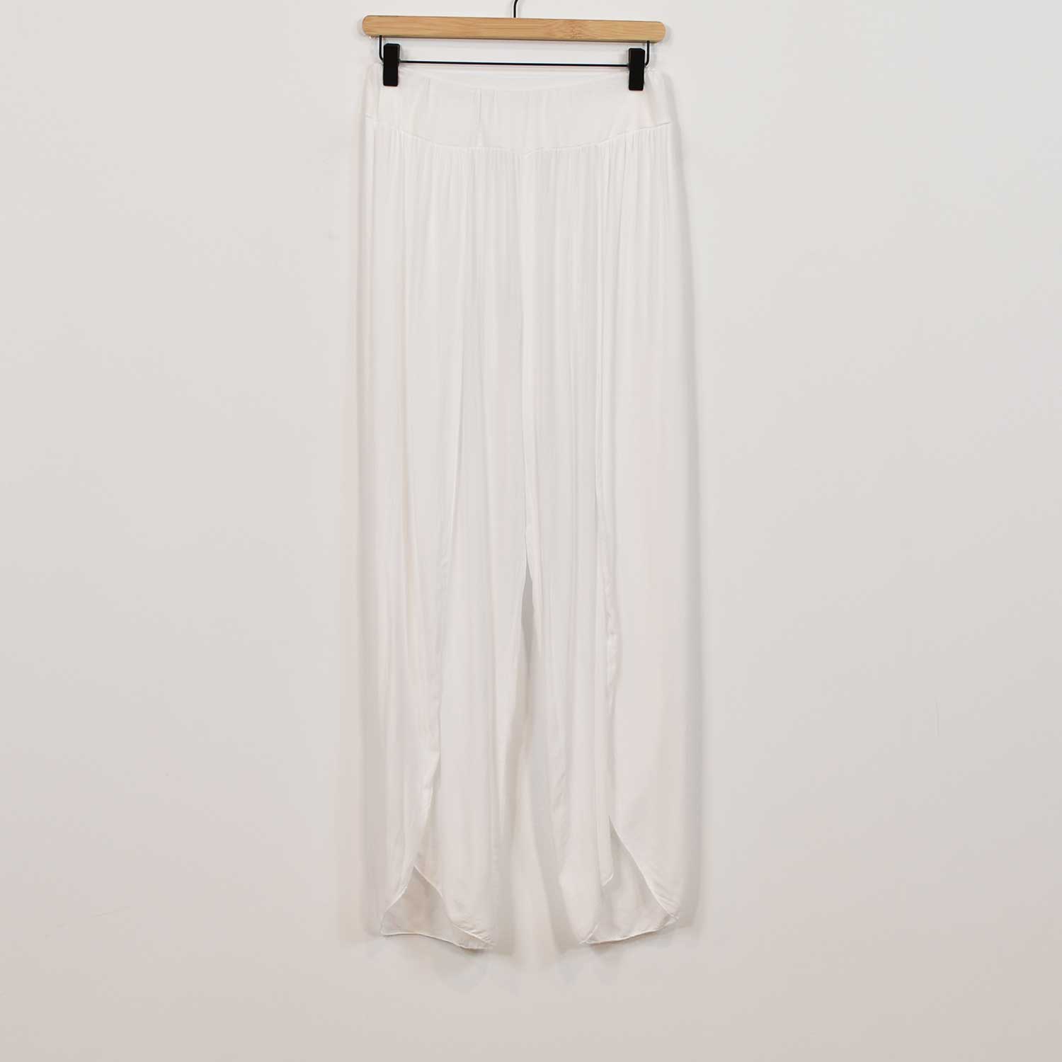 Pantalon sarong blanc