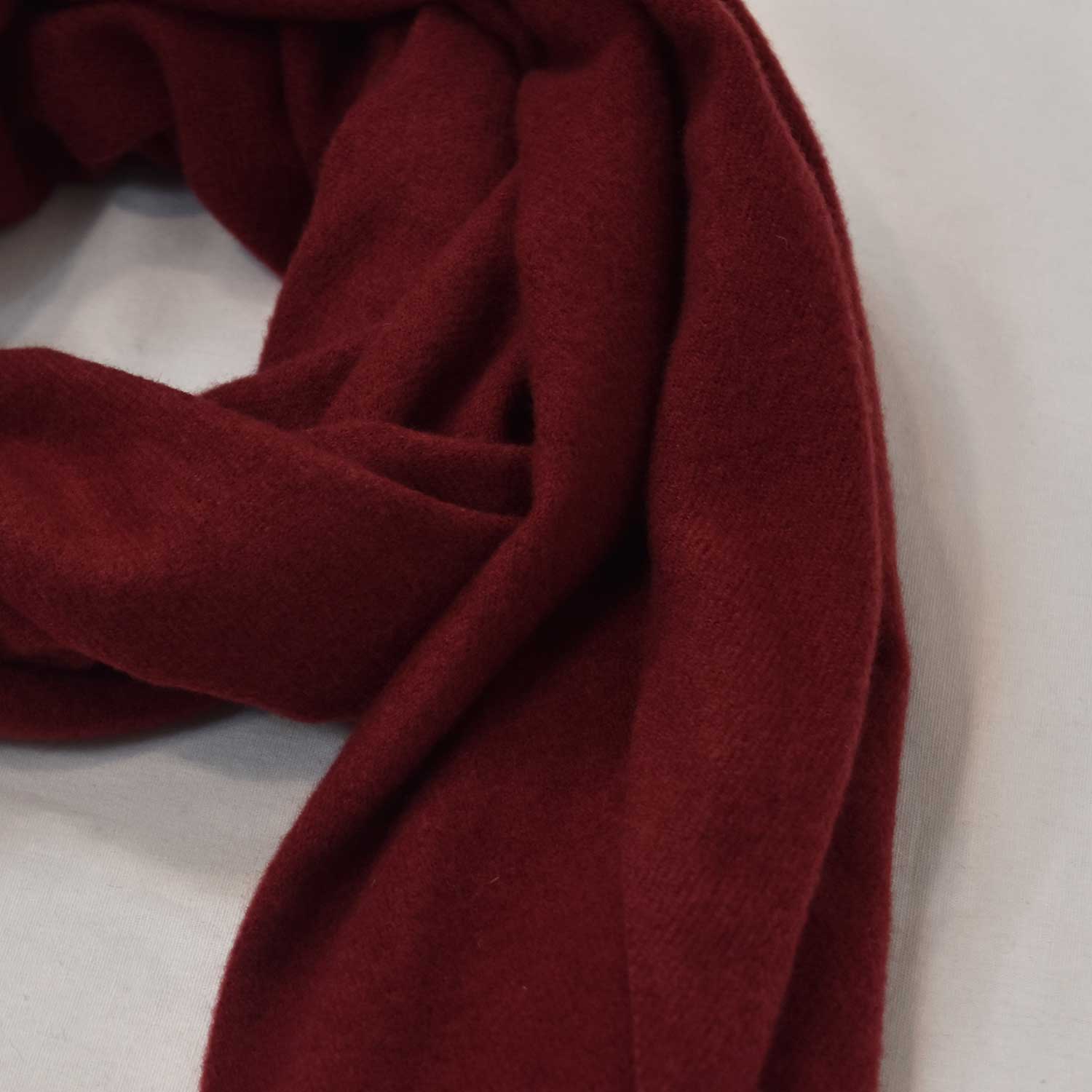 Bourdeaux cashmere foulard