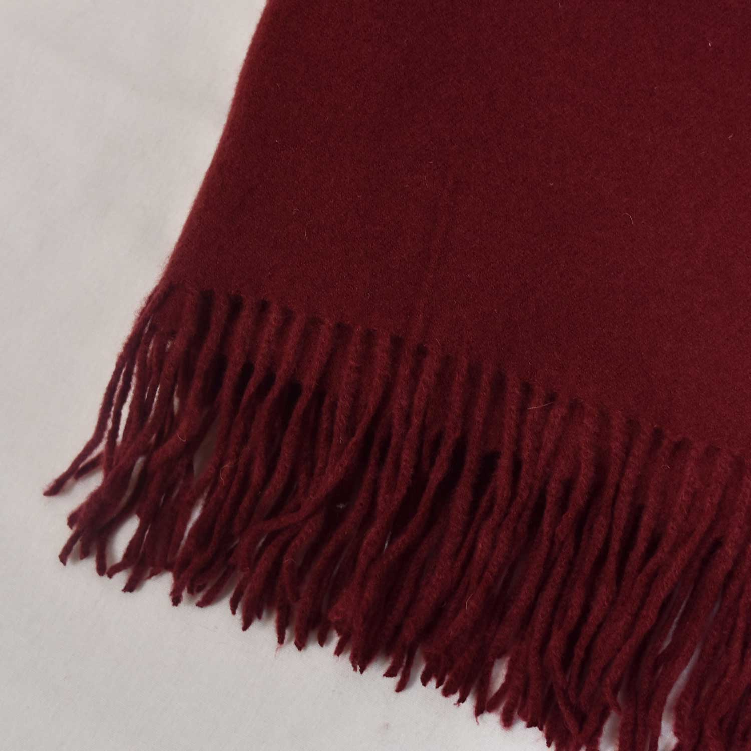 Bourdeaux cashmere foulard