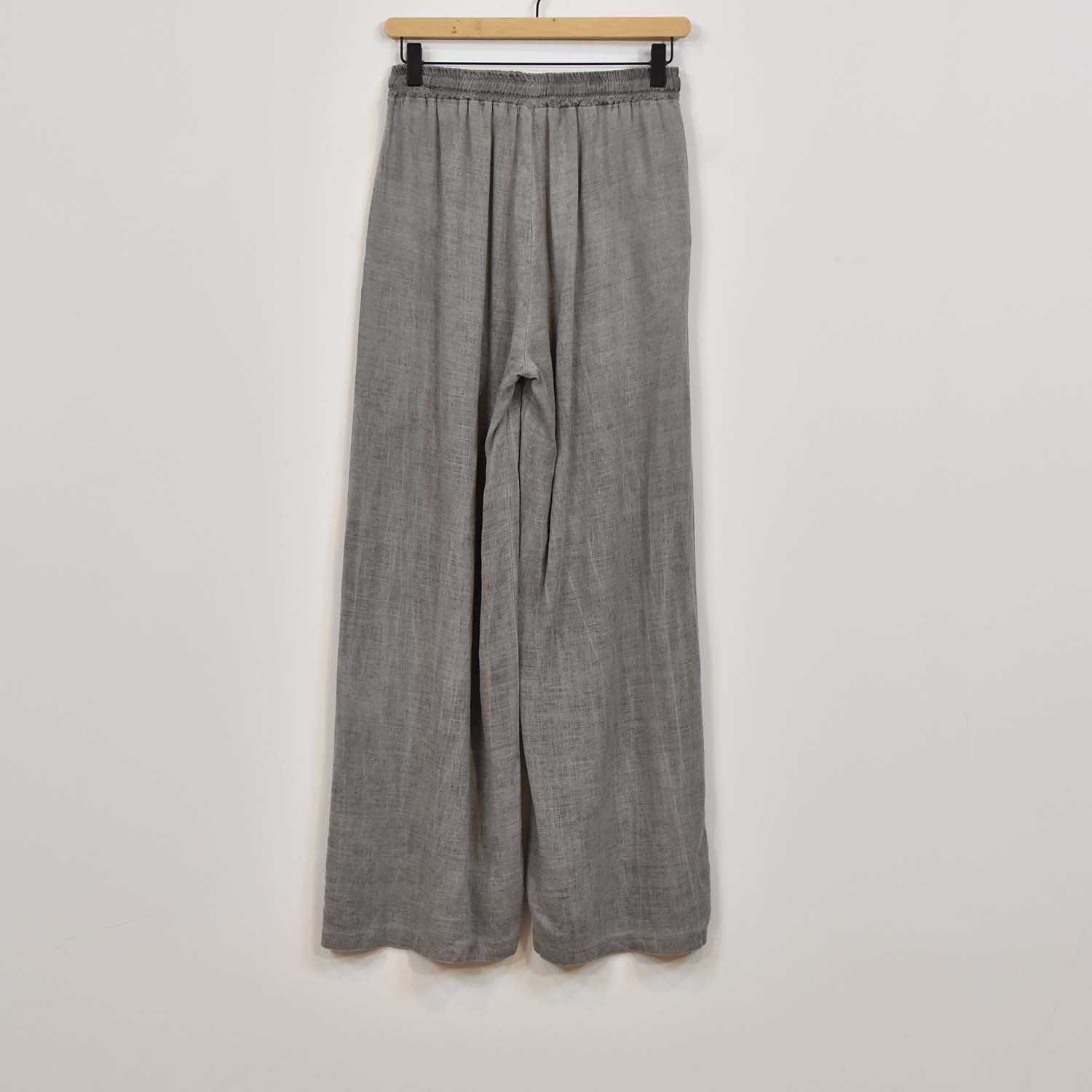 Grey wide pockets pants