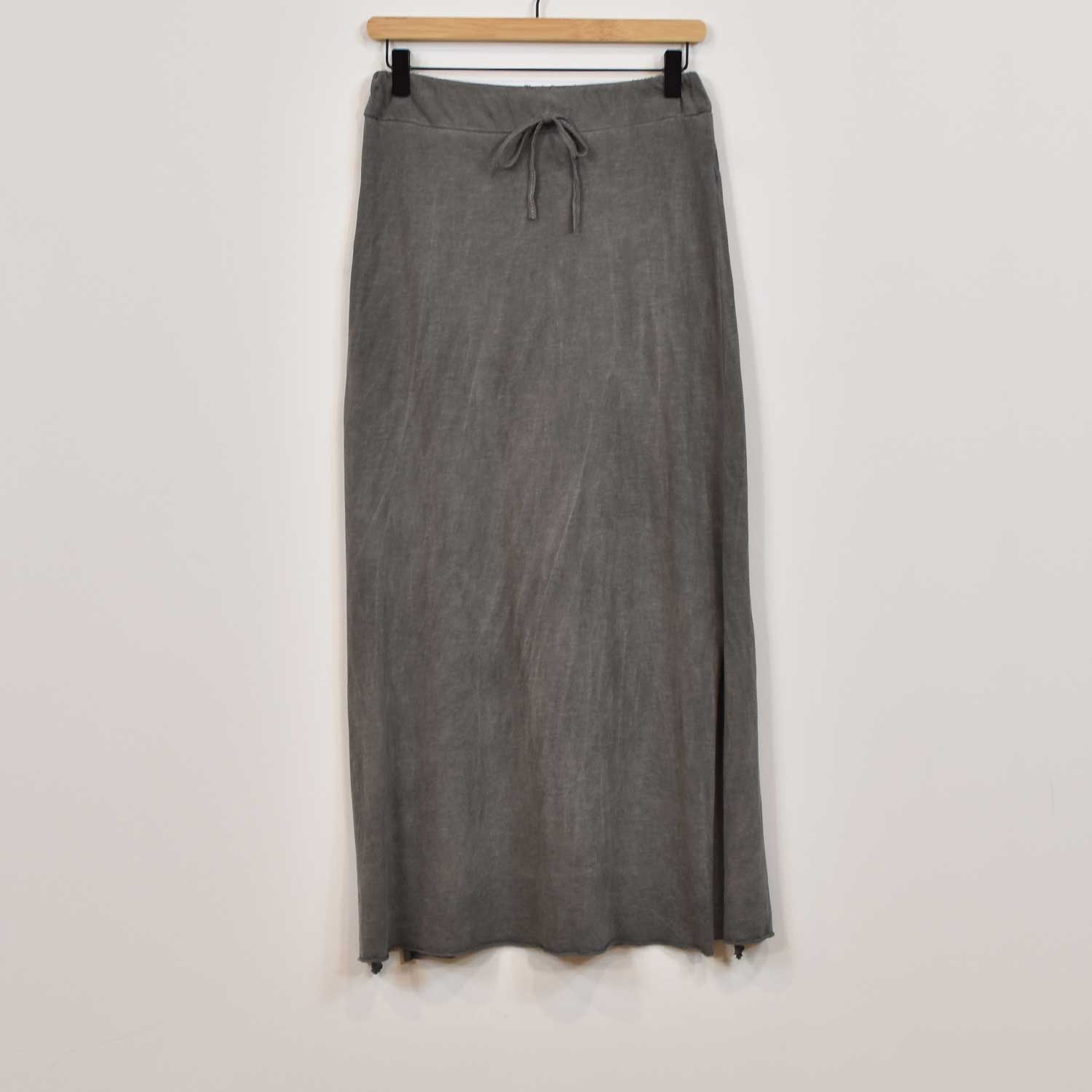 Grey cotton skirt