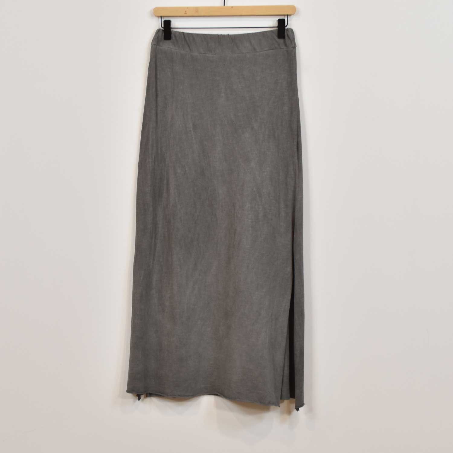 Grey cotton skirt