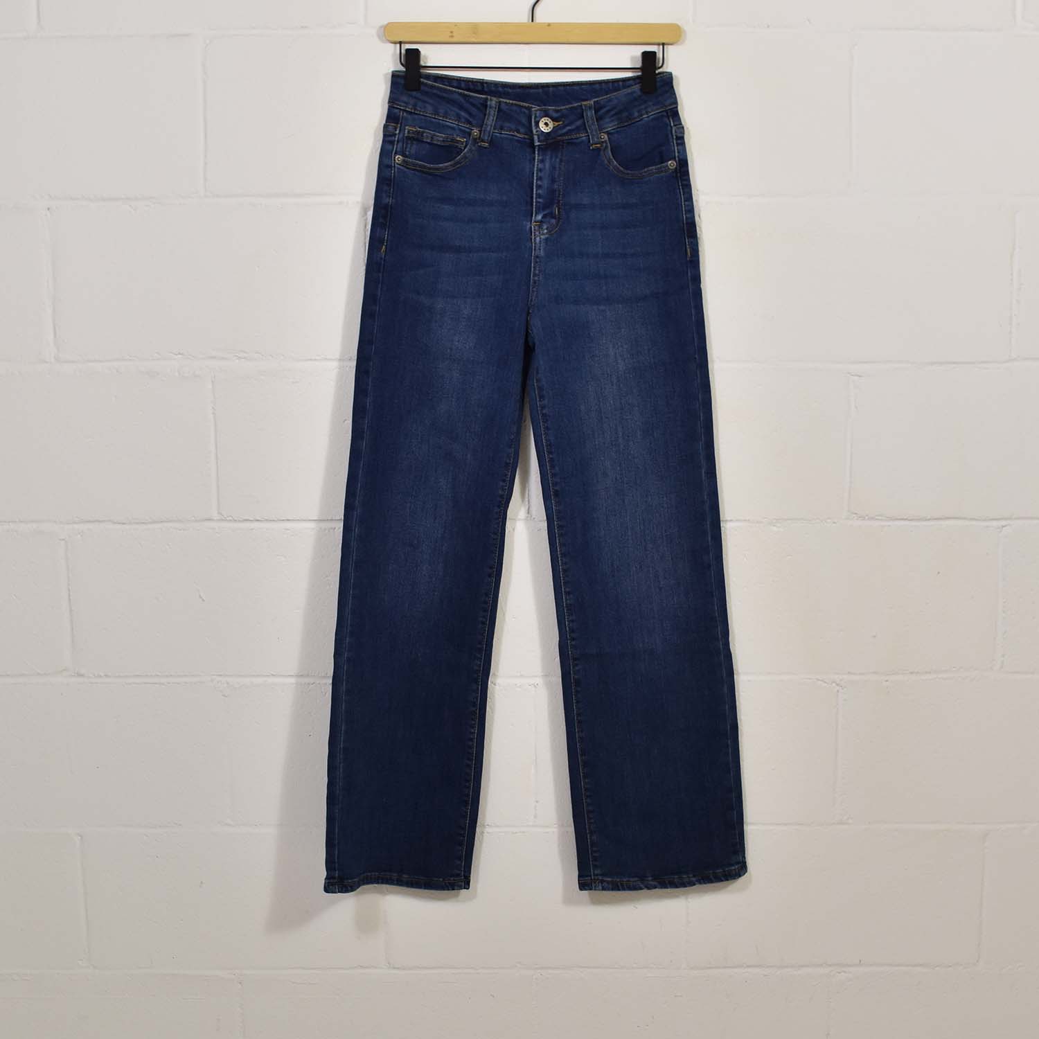 Jeans jambe large