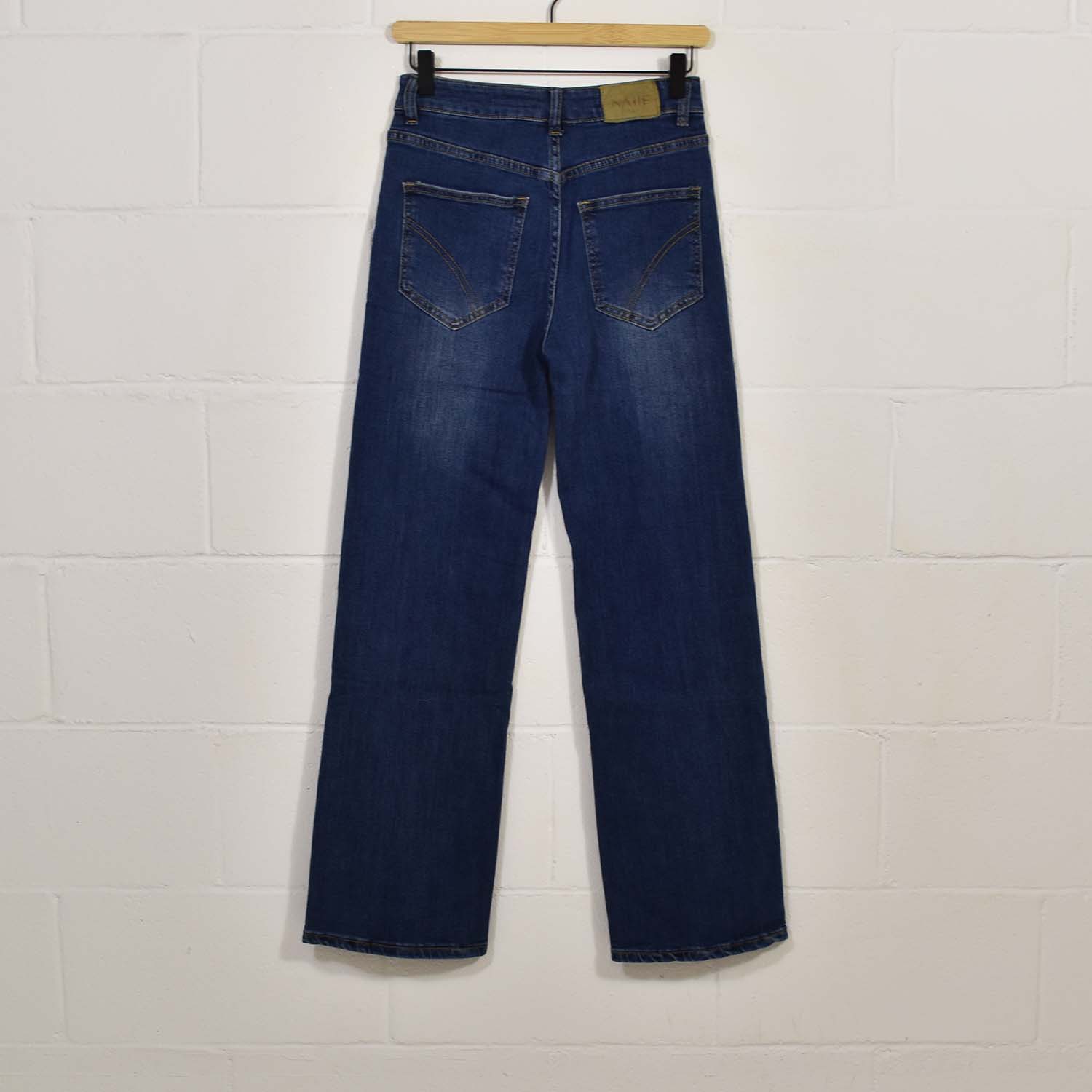 Jeans jambe large