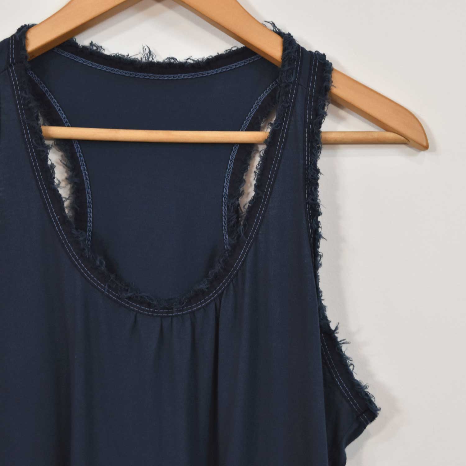 Vestido denim marino