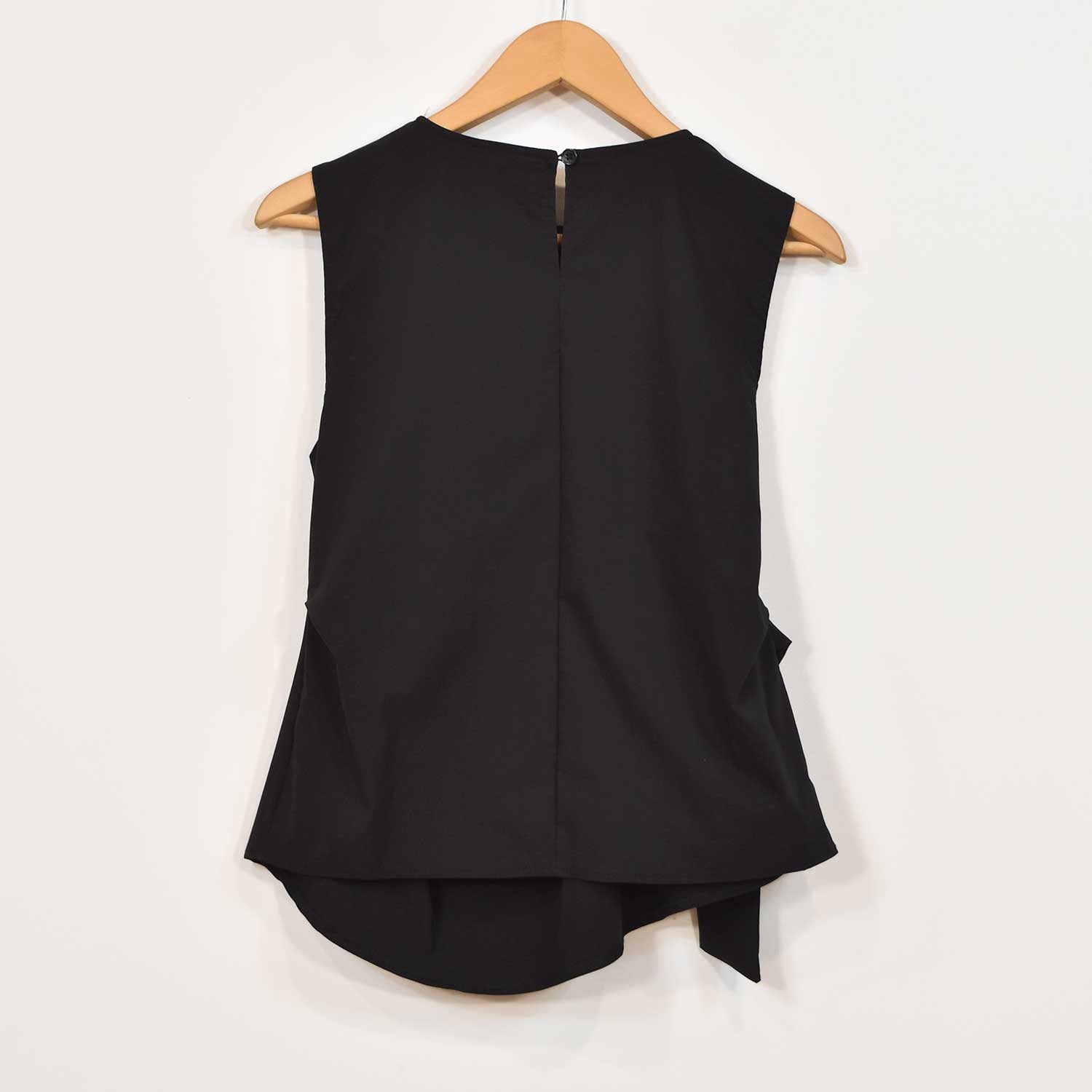 black bow blouse