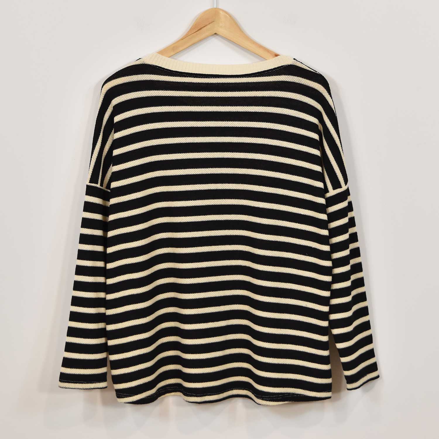 Black stripped sweater