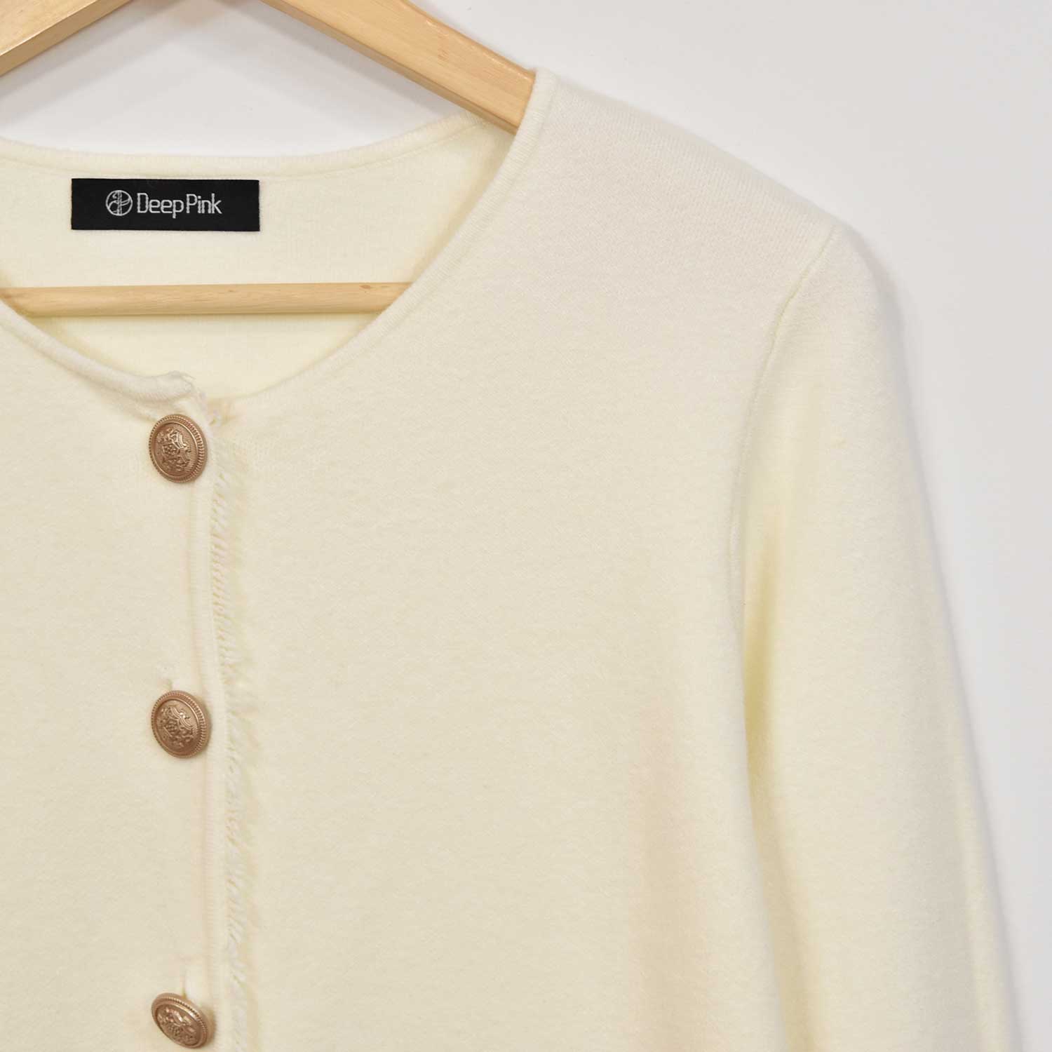 Beige buttons jacket