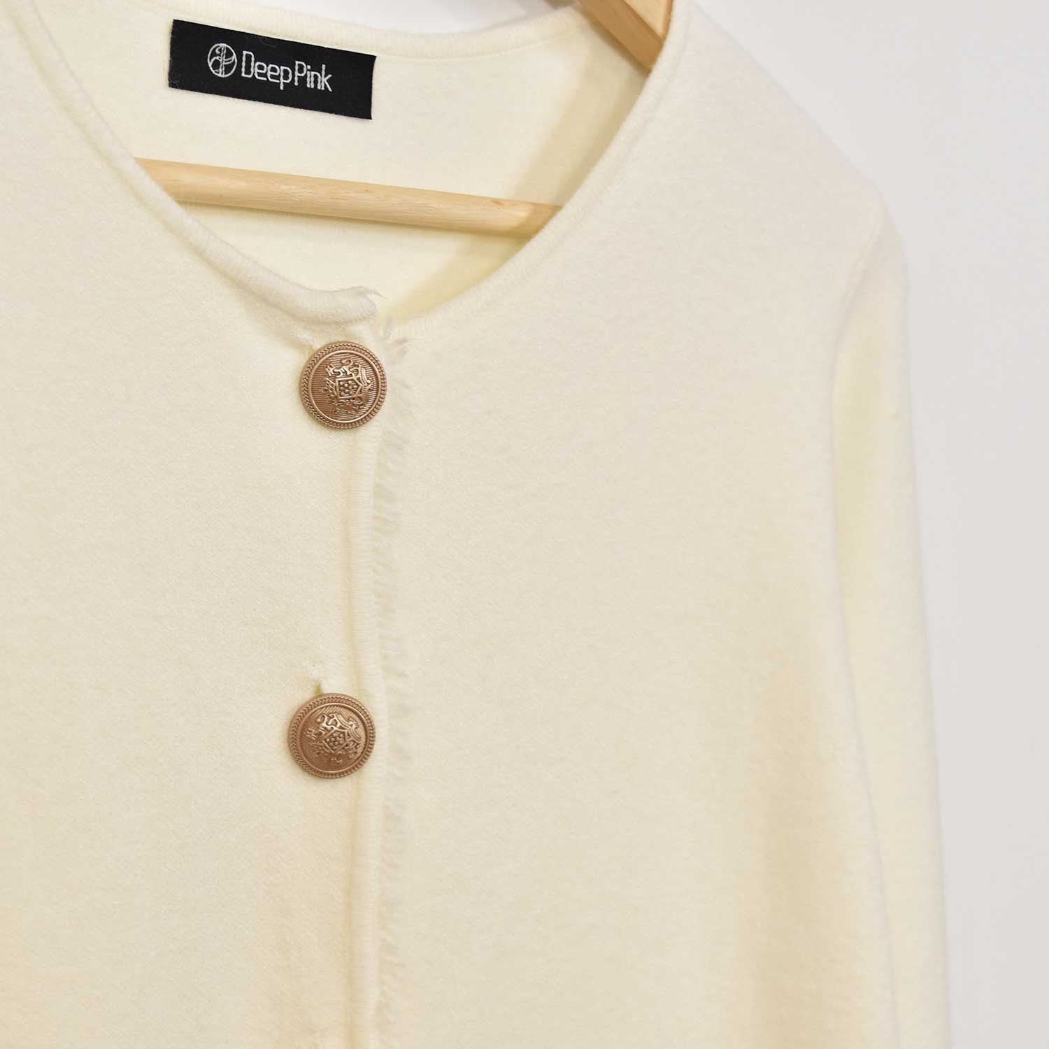 Beige buttons jacket