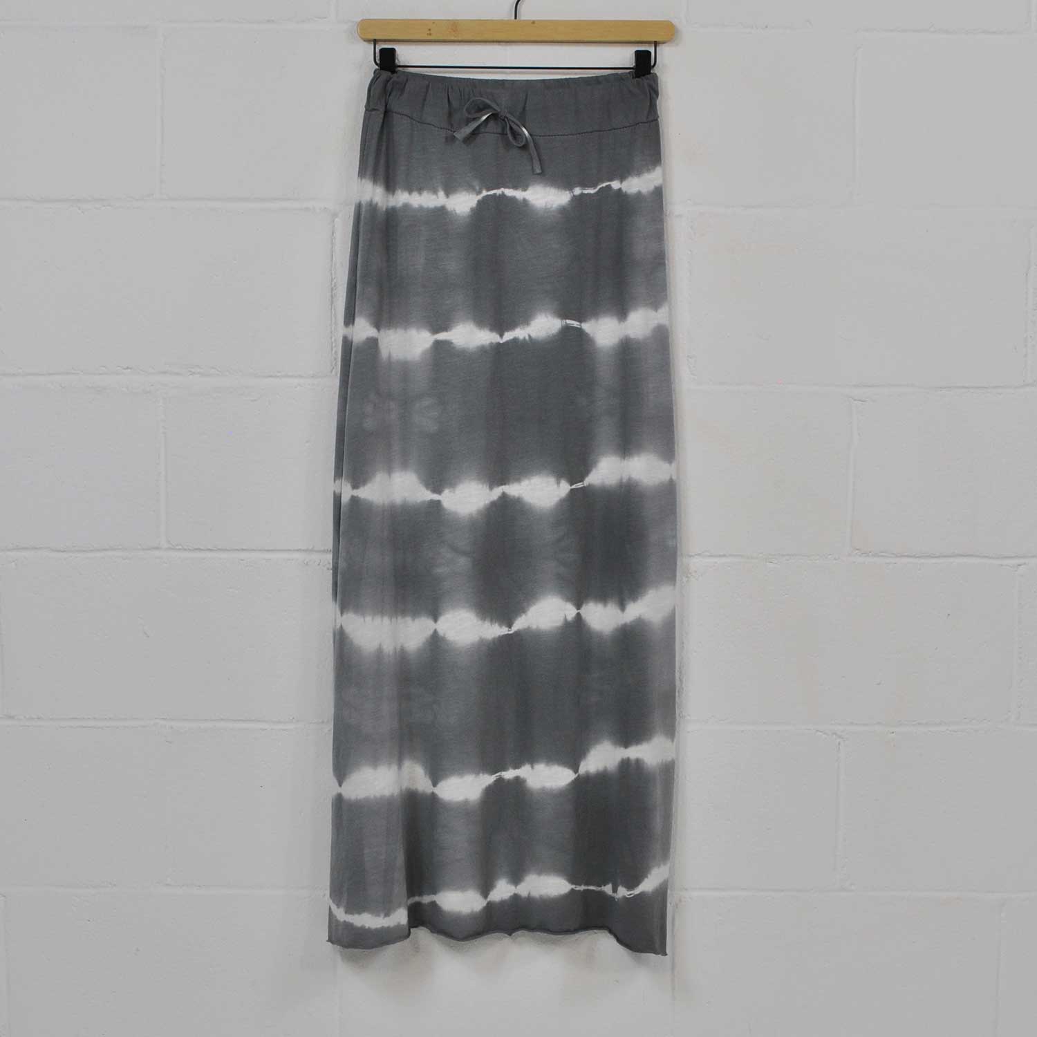Grey tie dye skirt