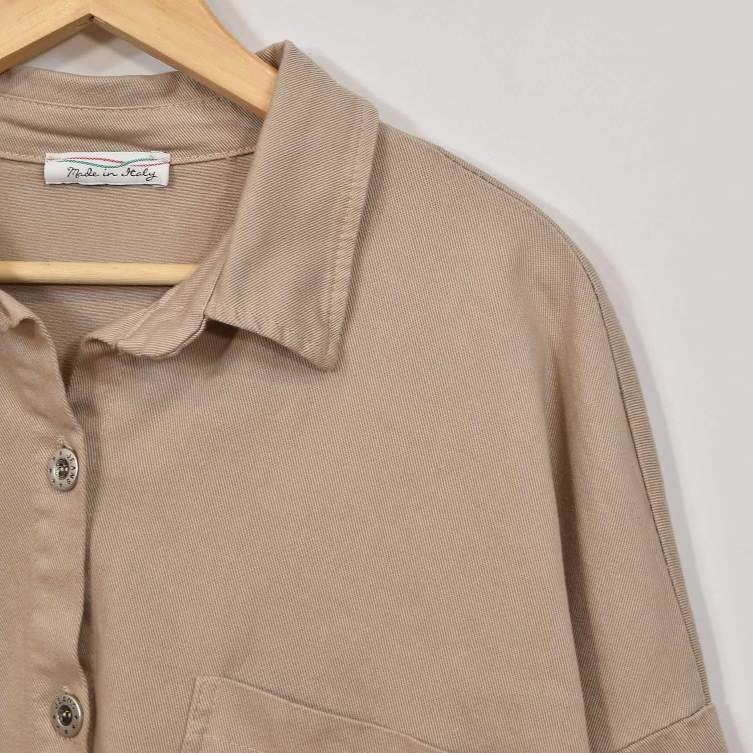 Sobrecamisa beige