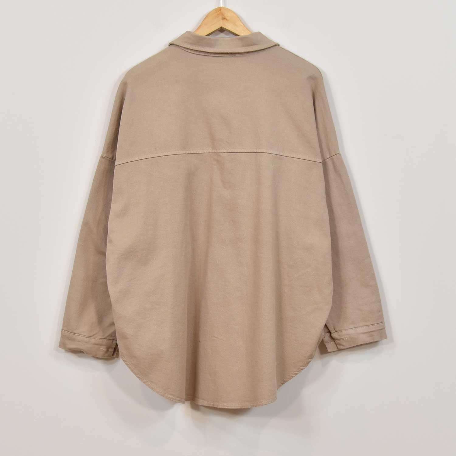 Sobrecamisa beige