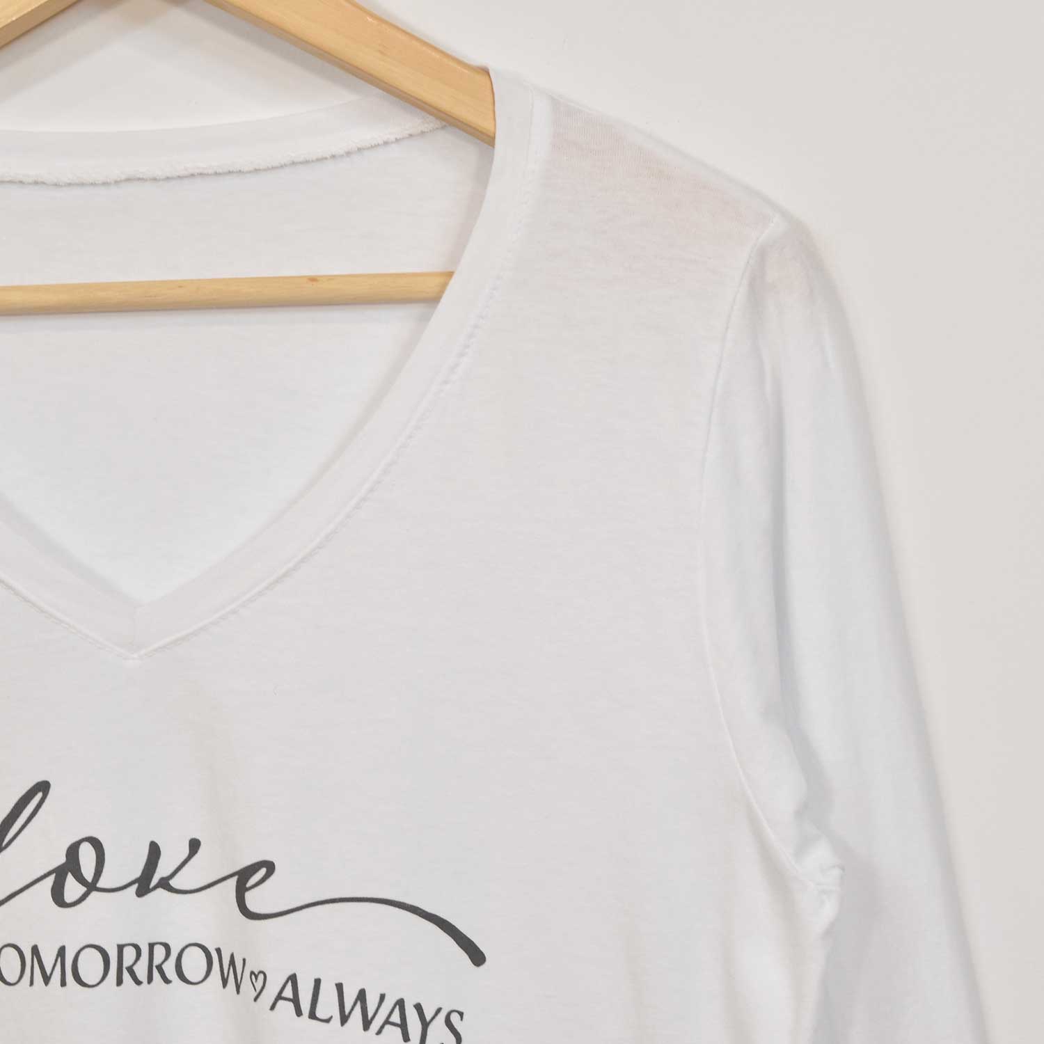 Camiseta Love blanca