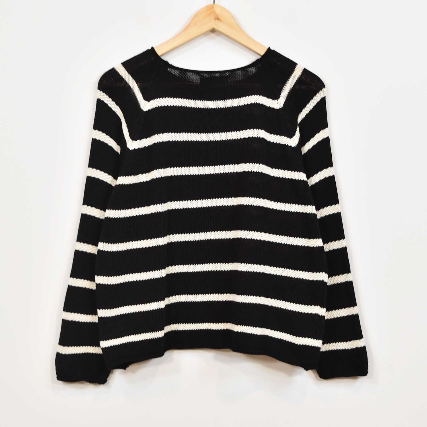 Black navy sweater