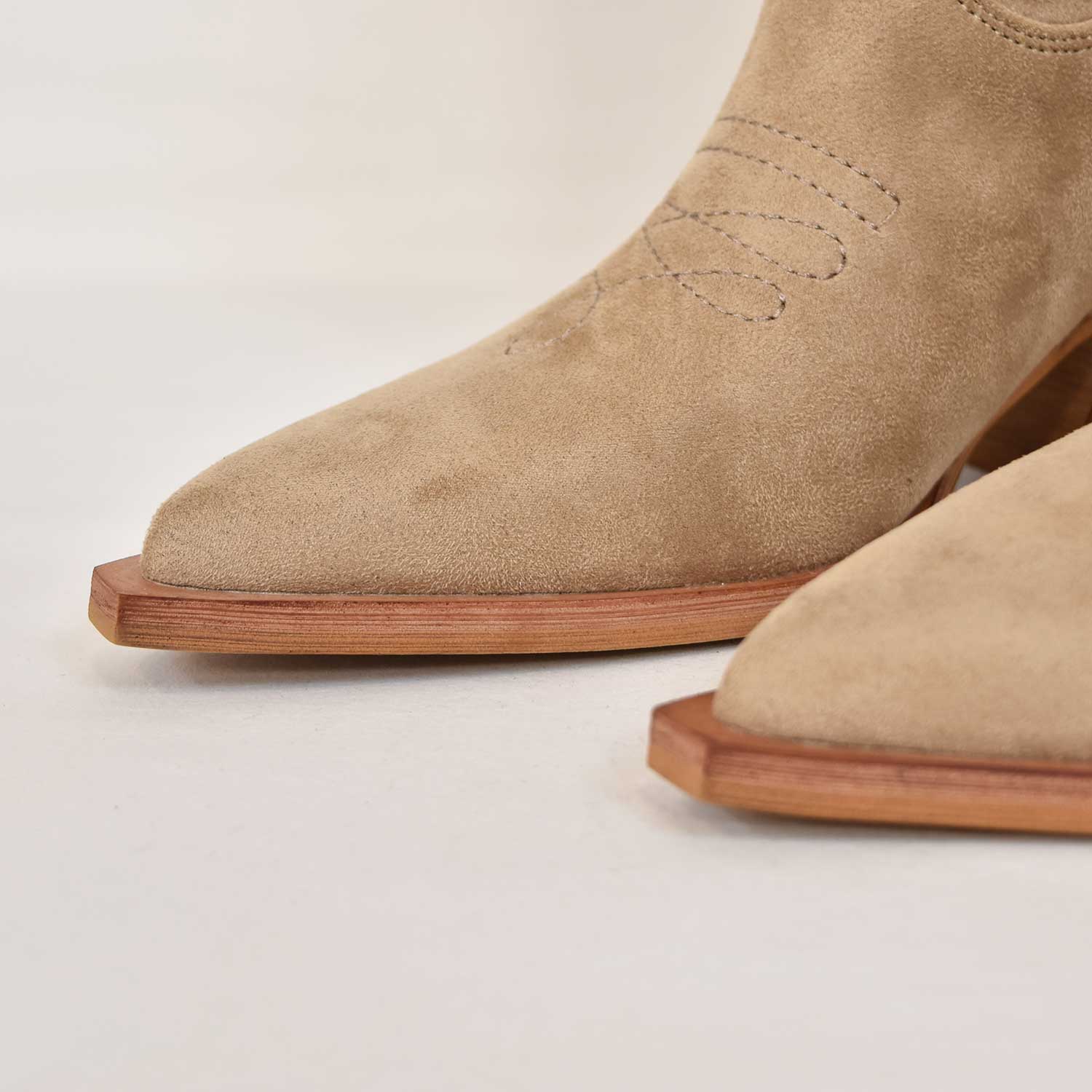 Boots western beige