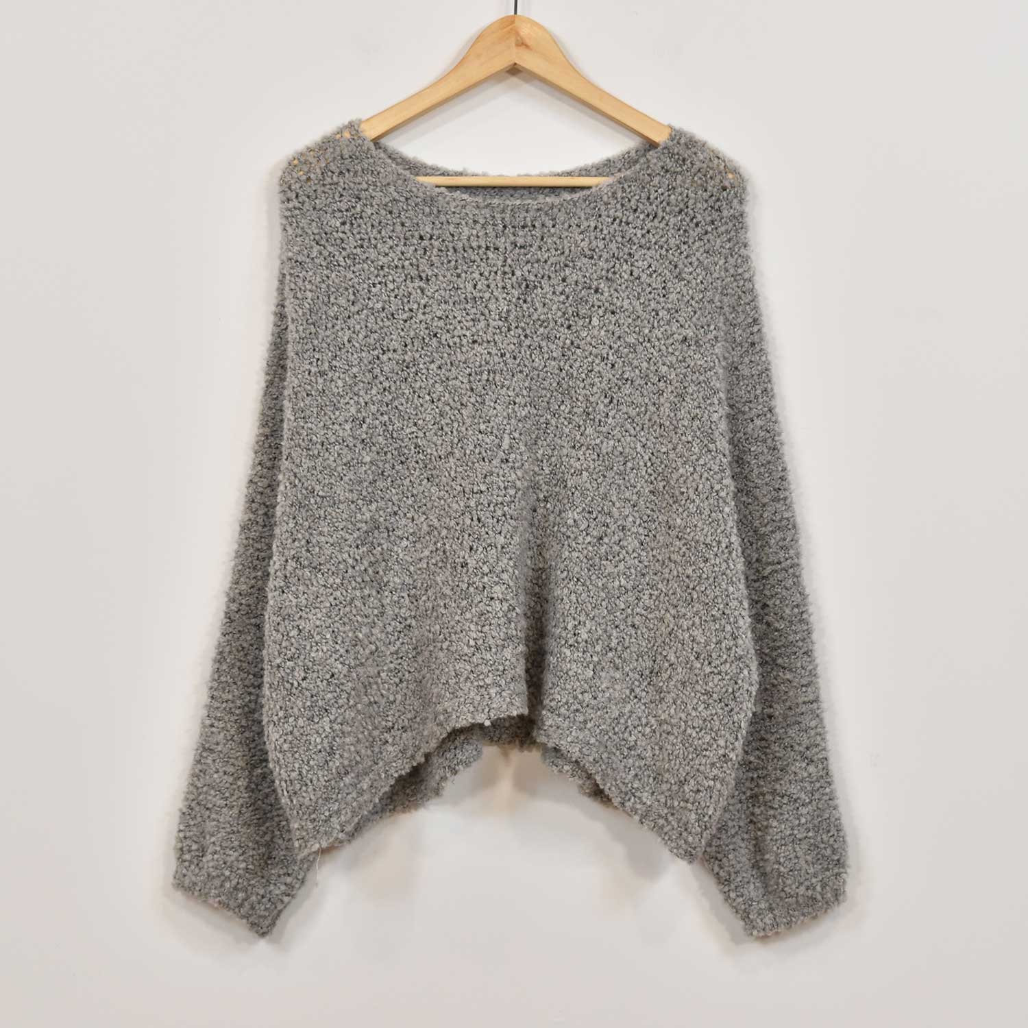 Grey lambkin sweater