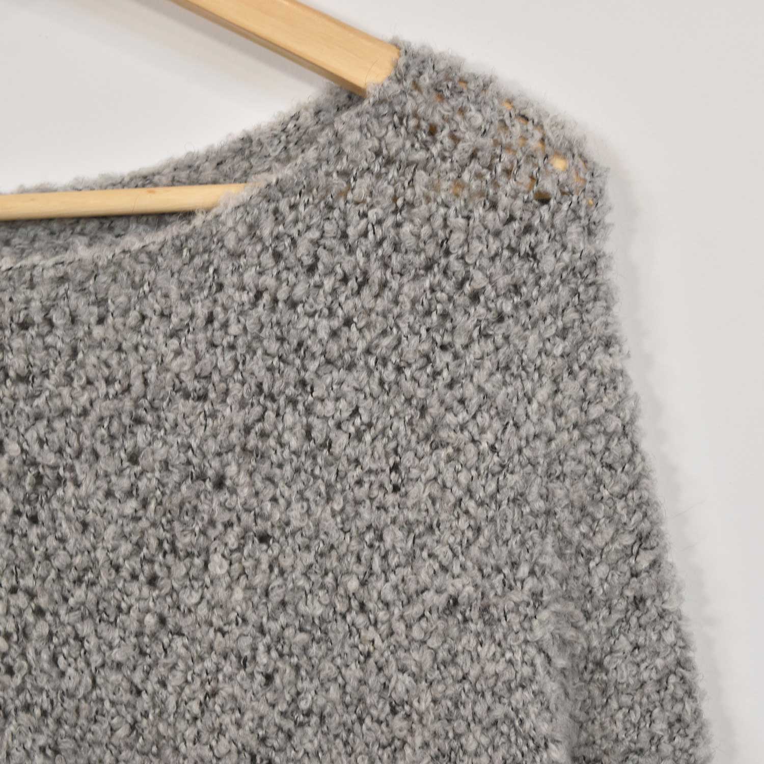 Grey lambkin sweater