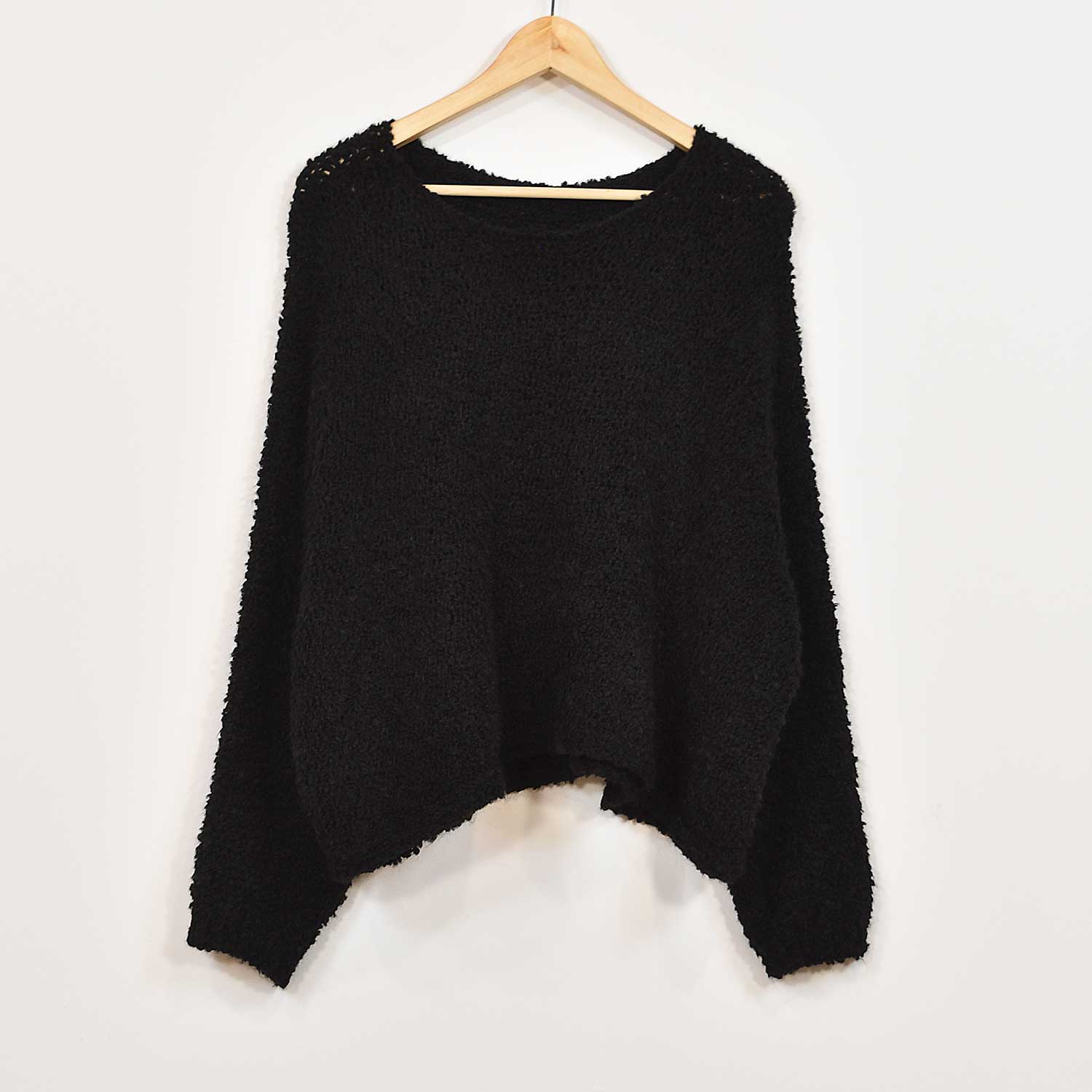 Black lambkin sweater