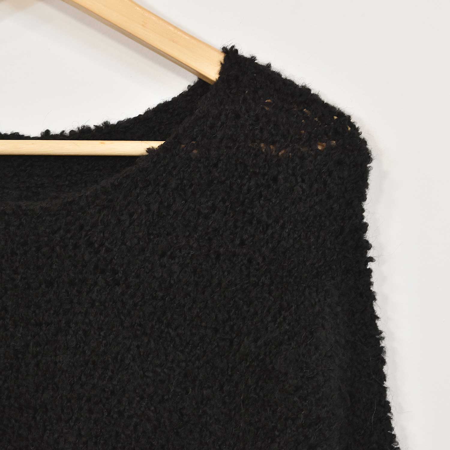 Black lambkin sweater