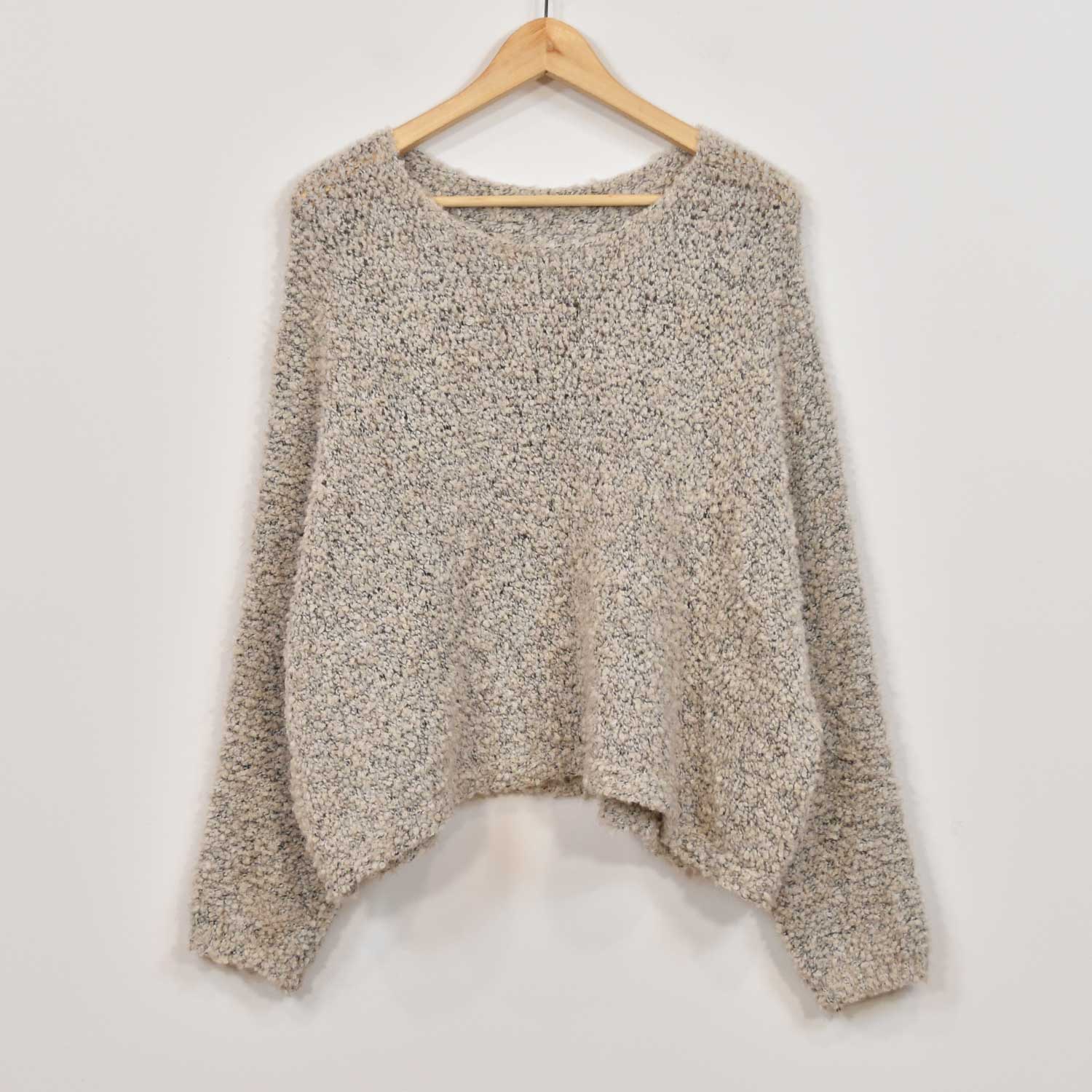 beige lambkin sweater