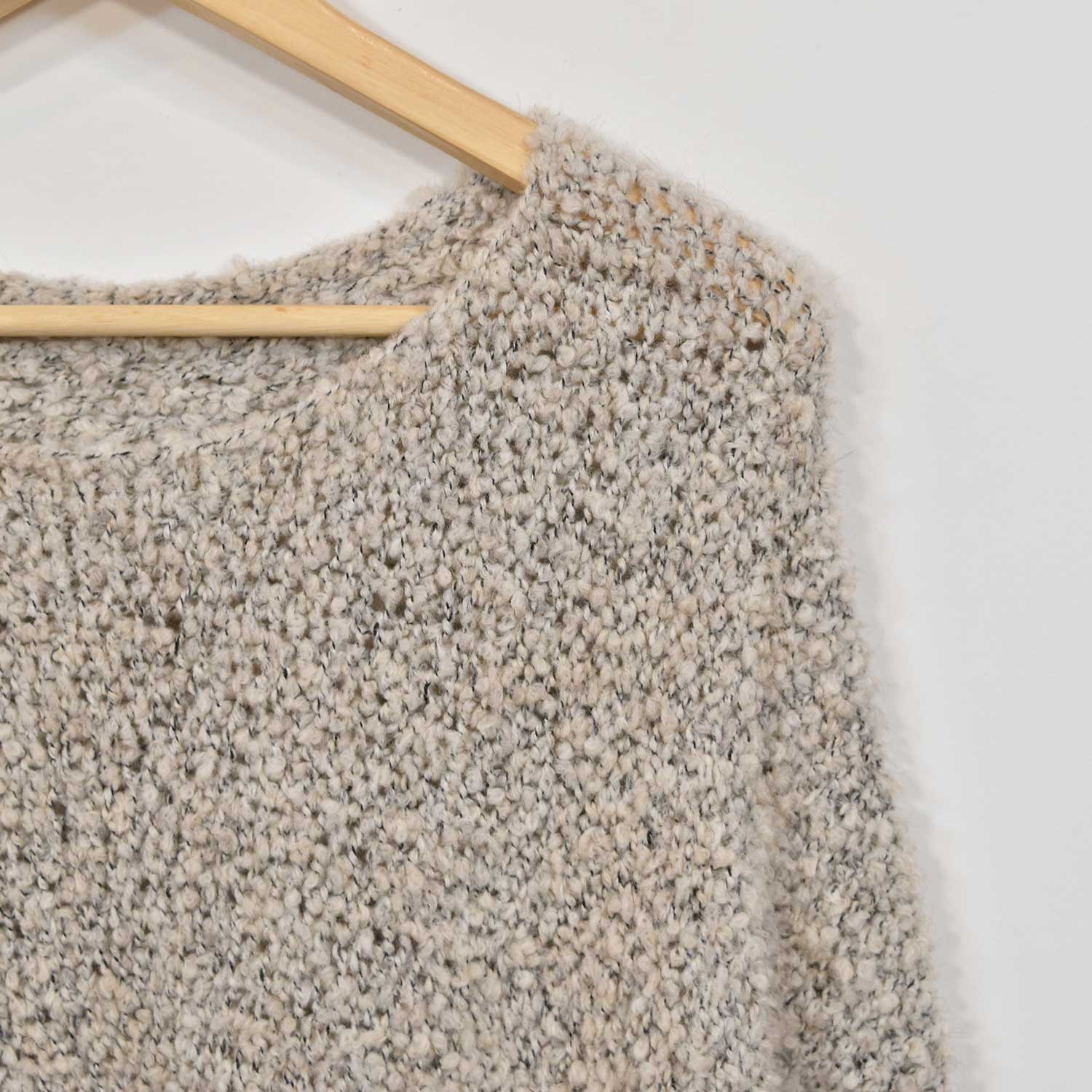 beige lambkin sweater