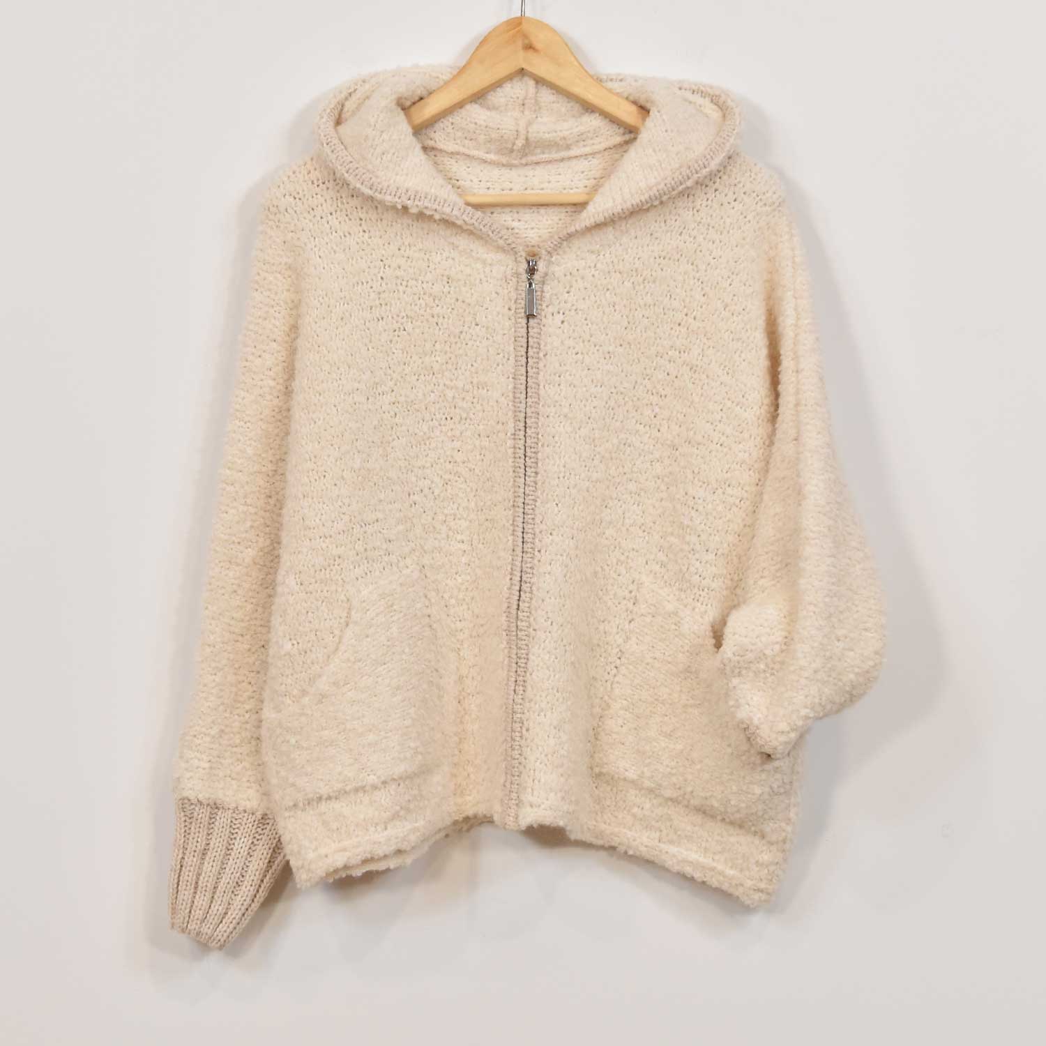 Beige lamb jacket