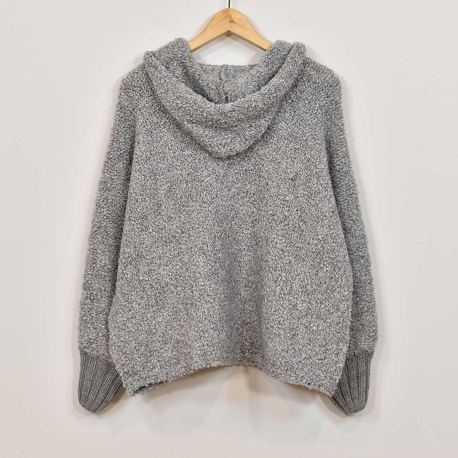 Grey lamb jacket