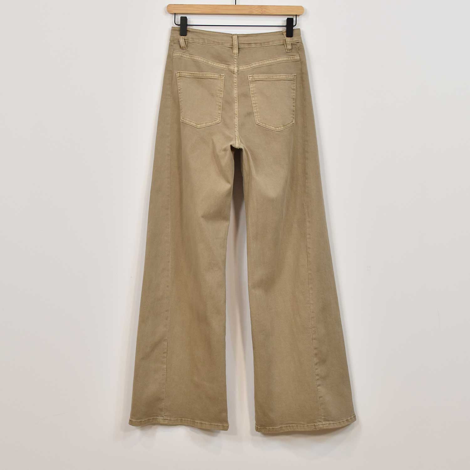 Jeans Wide leg beige