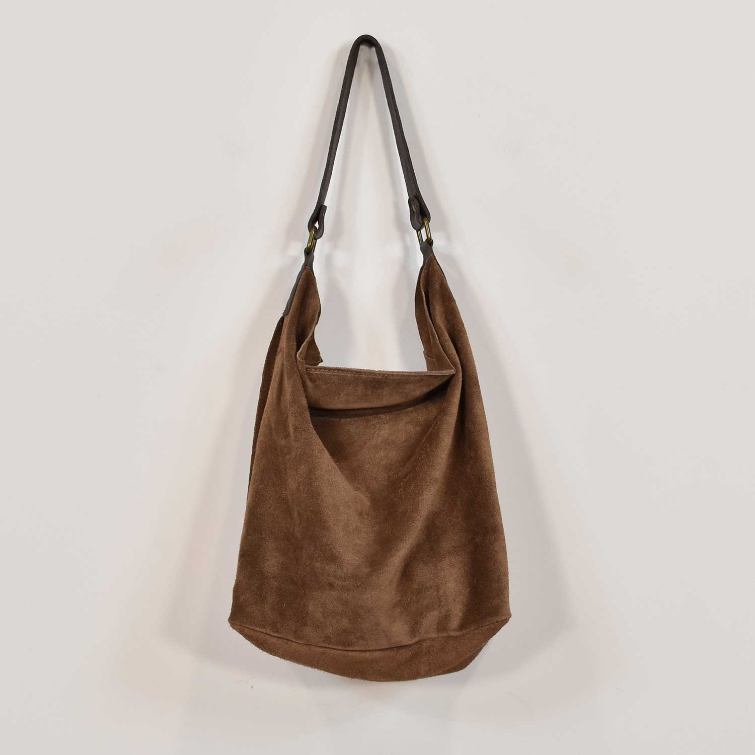 Leather strap bag