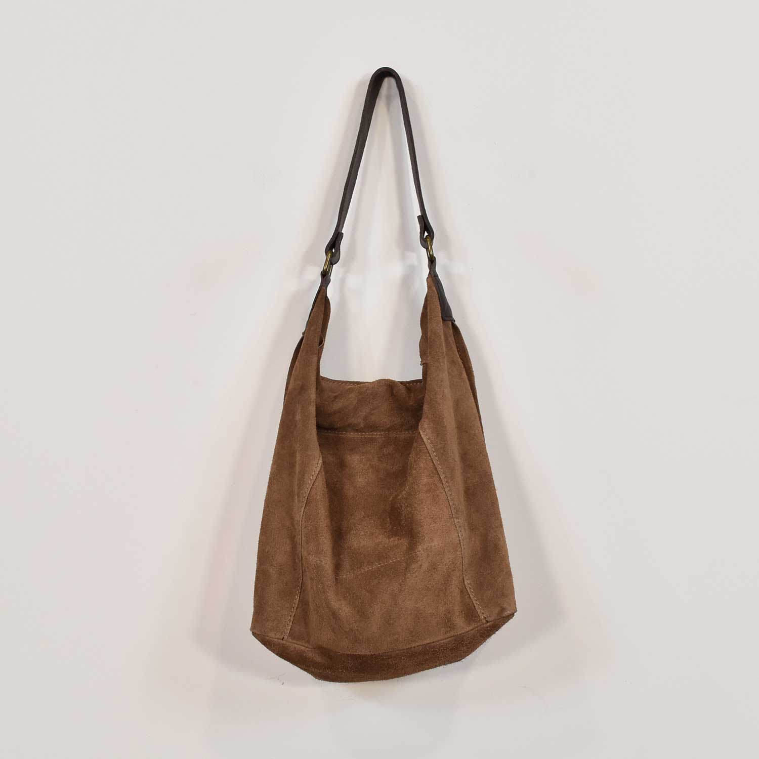 Leather strap bag