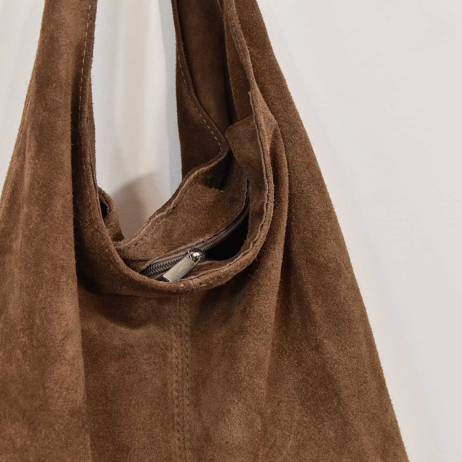 Sac daim marron