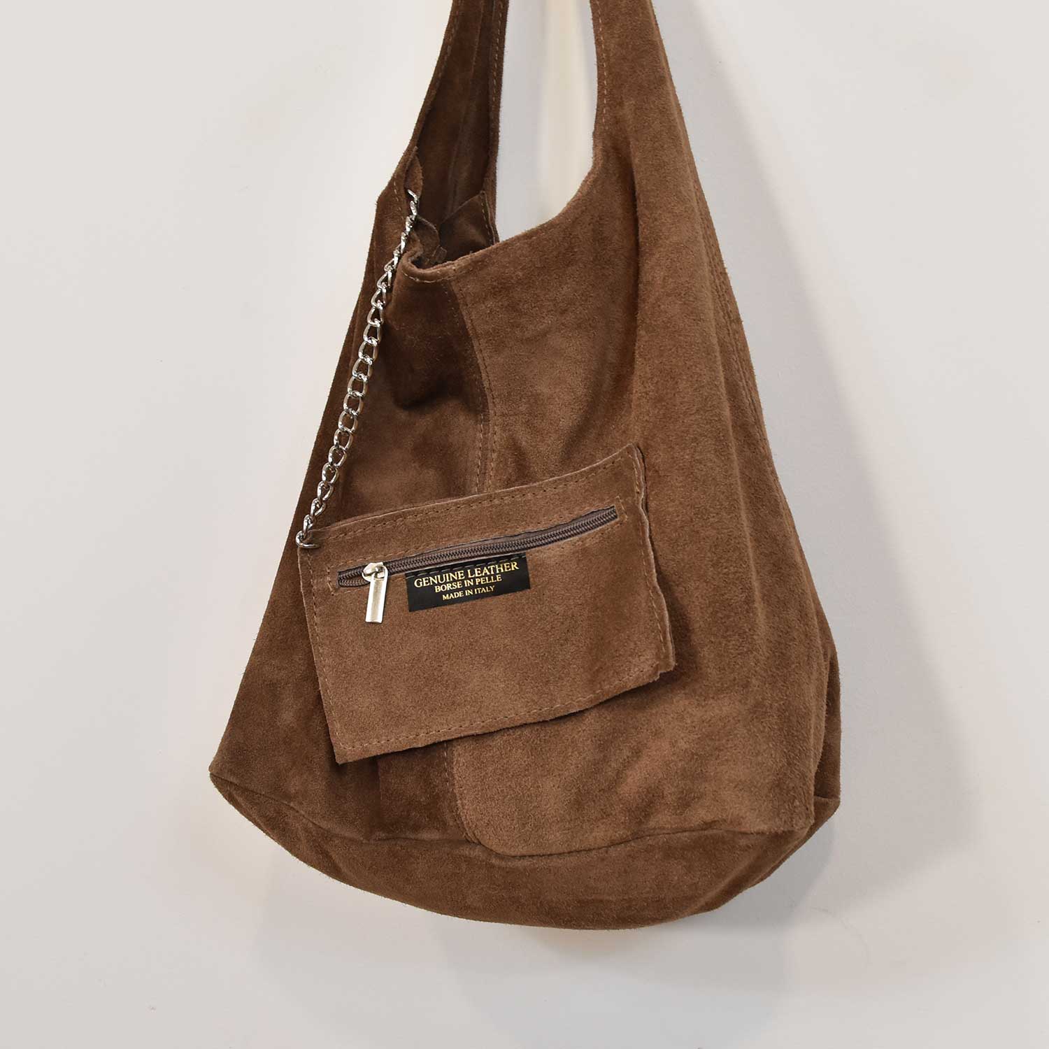 Sac daim marron