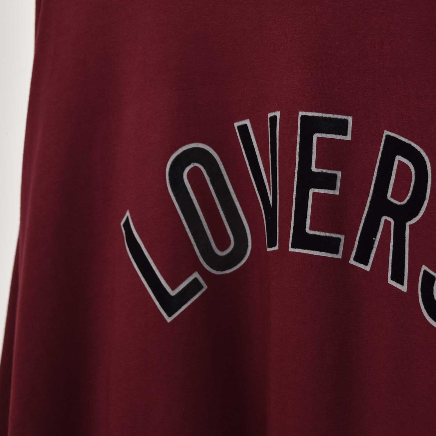 Sudadera Lovers borgoña