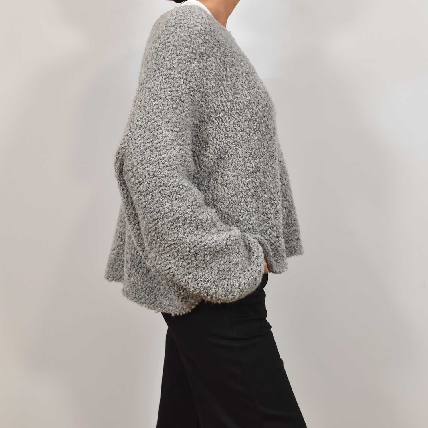 Grey lambkin sweater