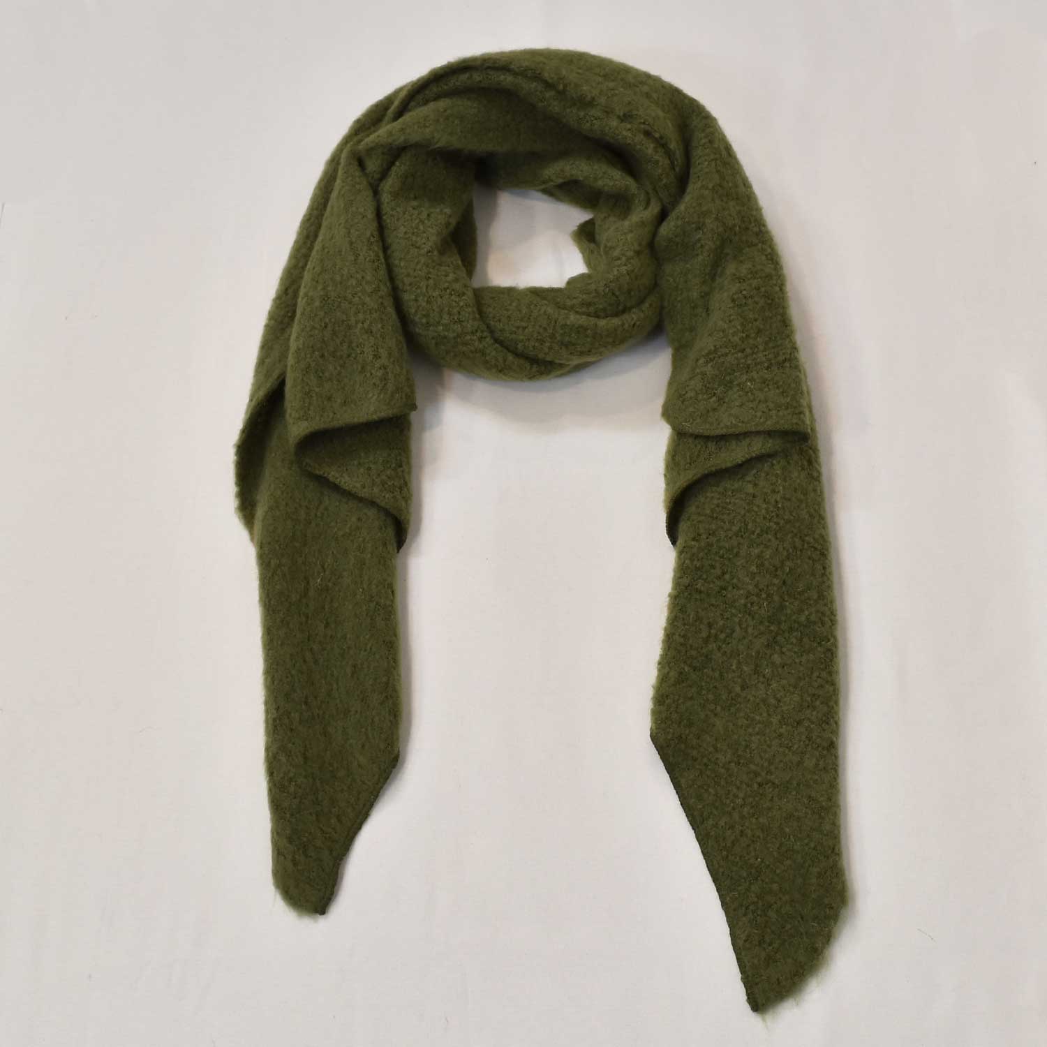 Kaki soft scarf