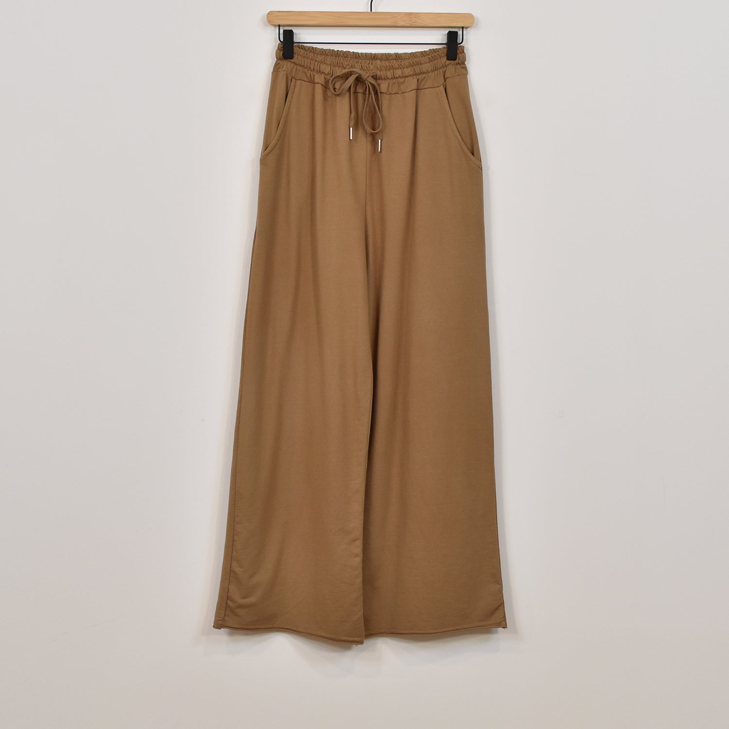 Brown Wide leg joggers