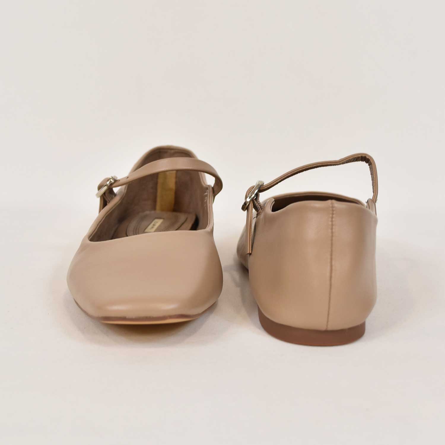 Zapatos Mary Jane beige