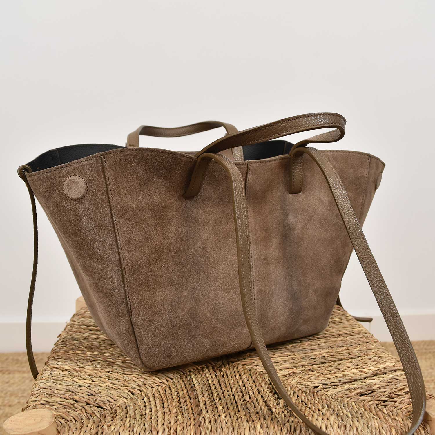 Bolso tote taupe