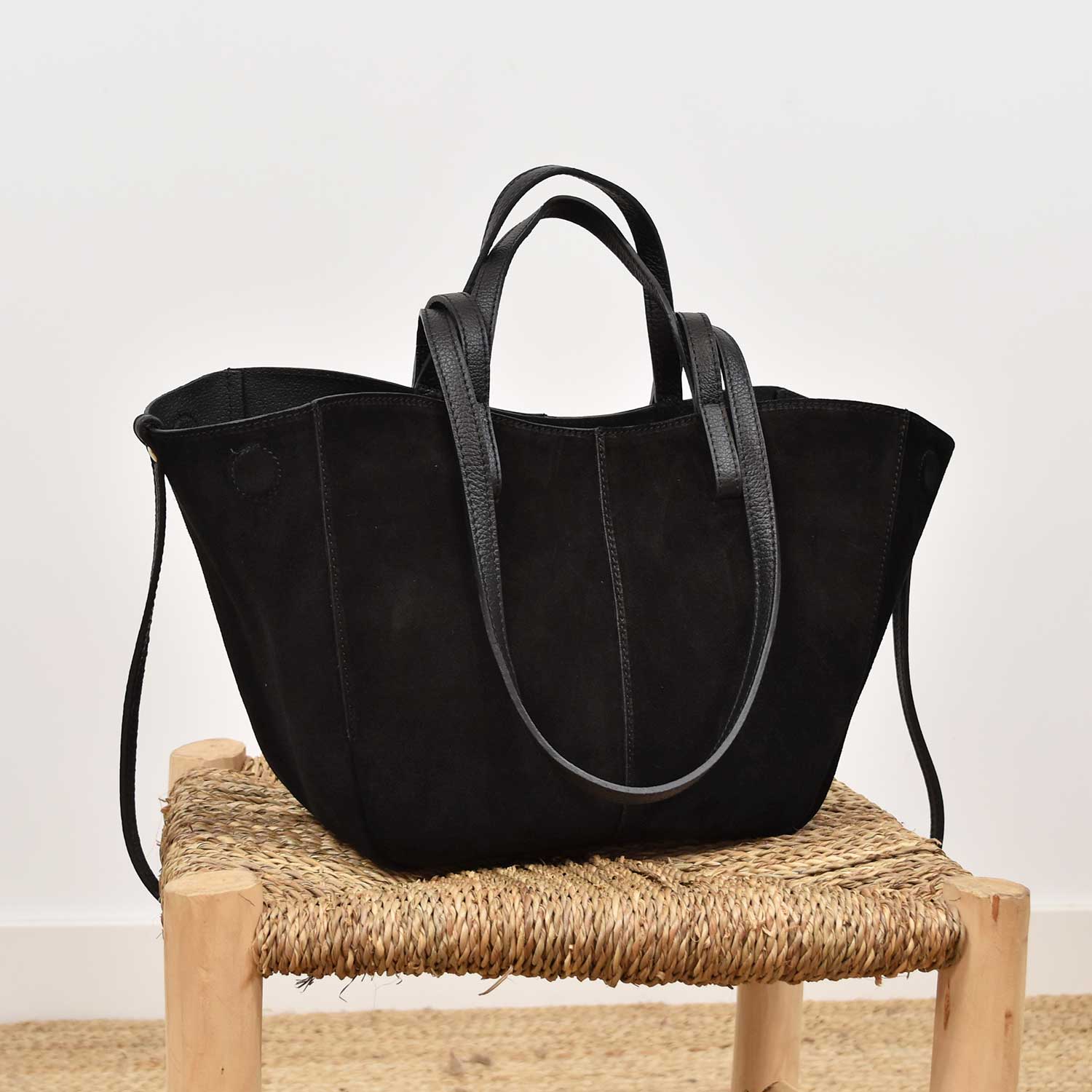 Bolso tote negro