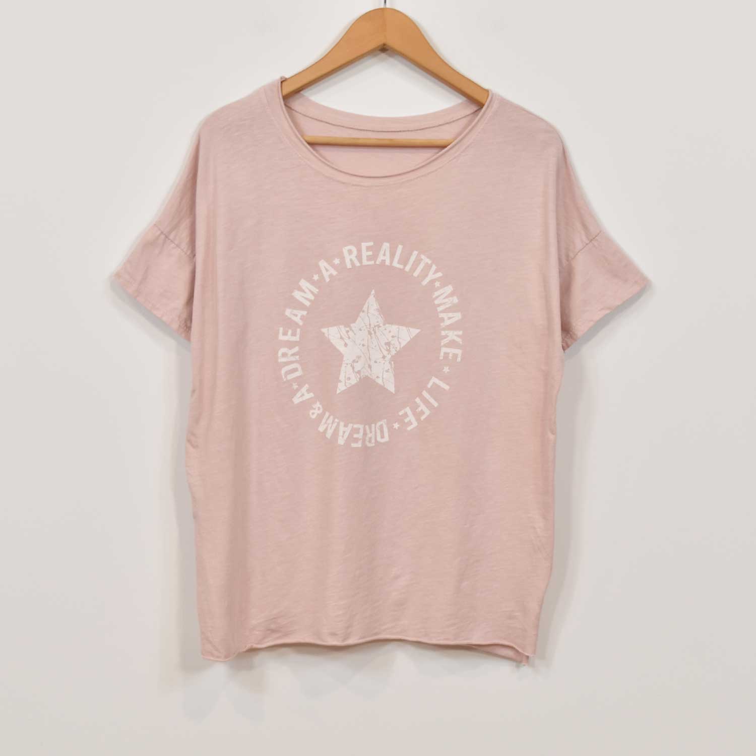 Pink 'Dream' star t-shirt
