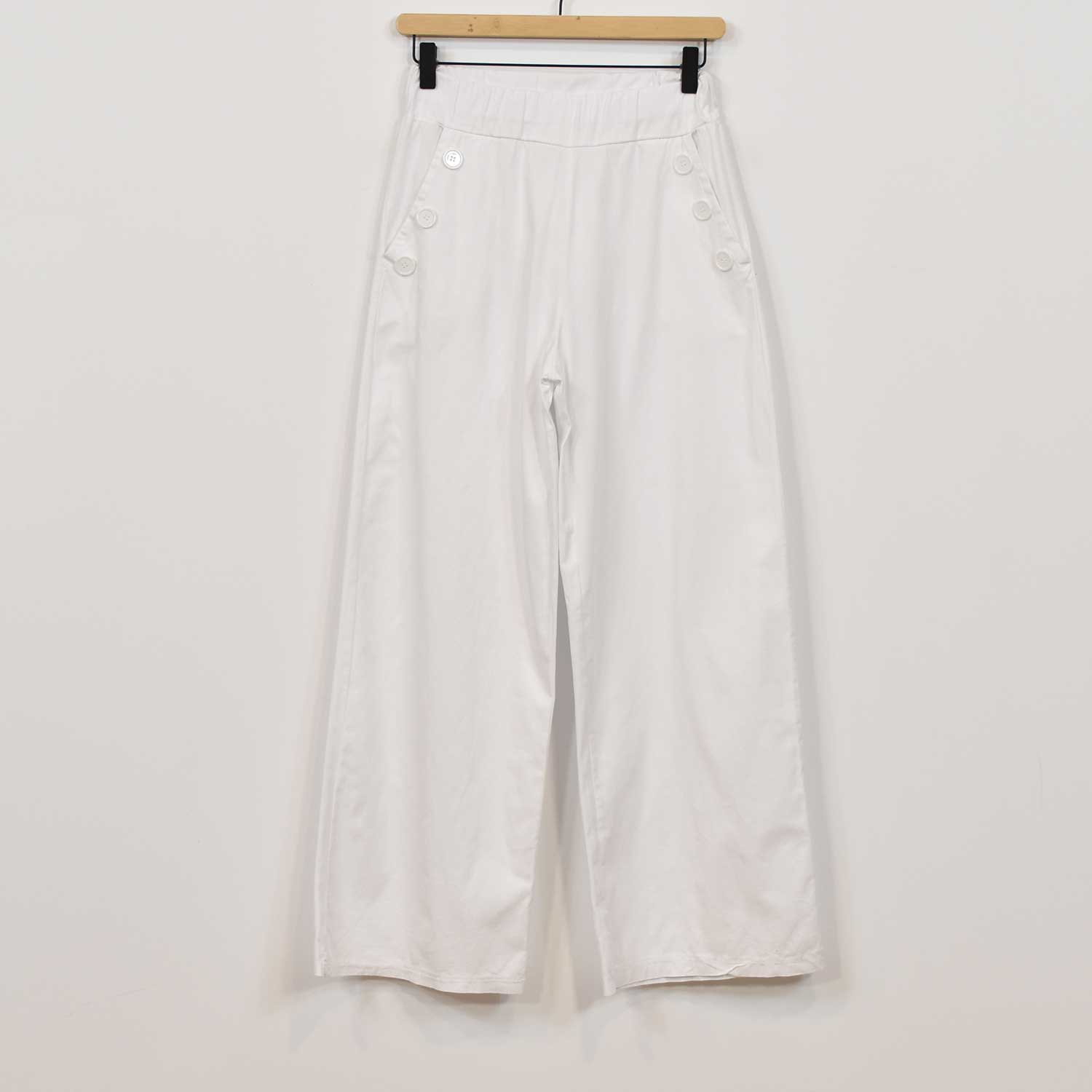 White Navy pants