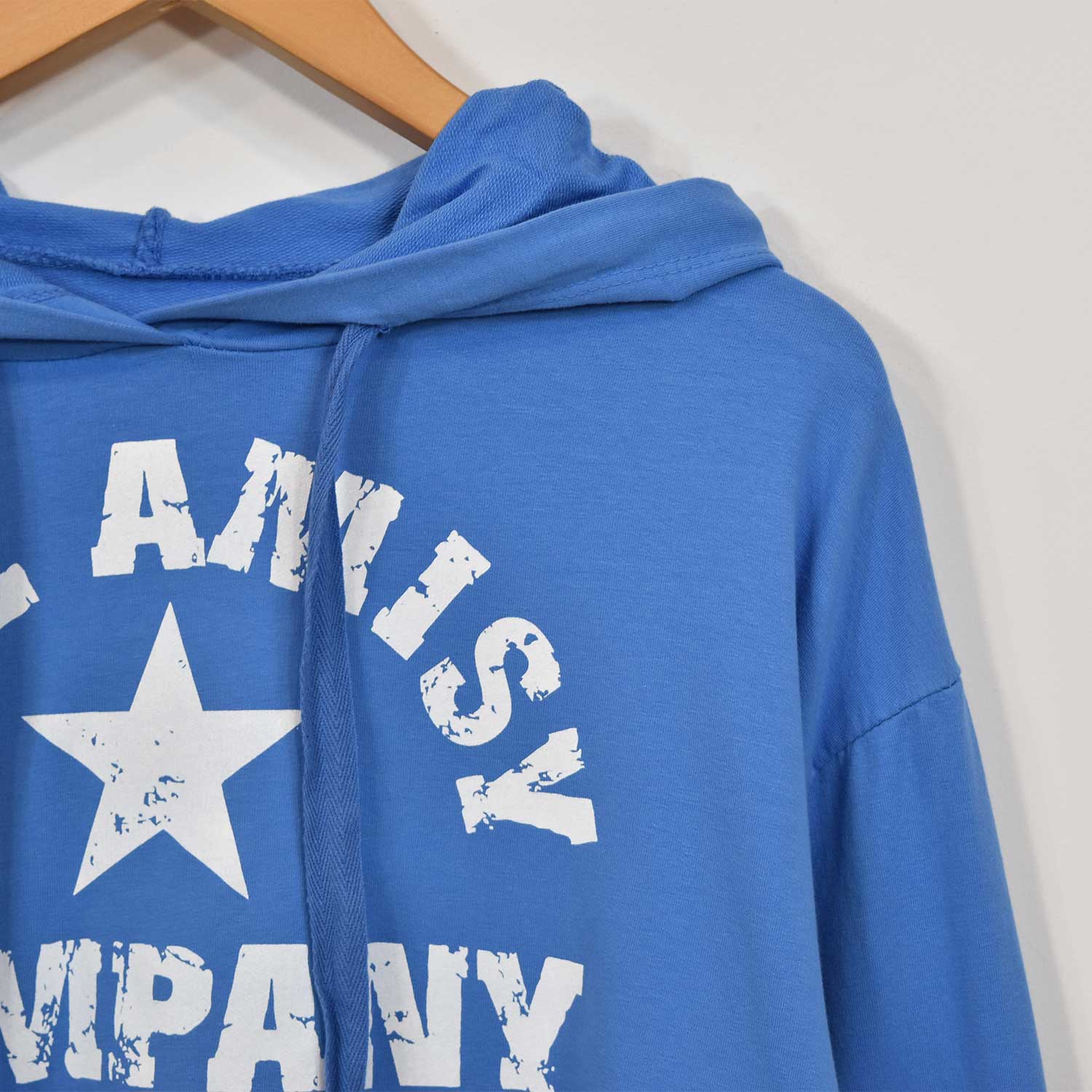 Blue hood Amisy sweatshirt