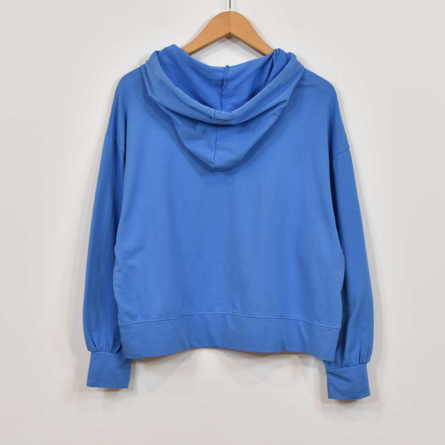 Sweatshirt Amisy à capuche bleu