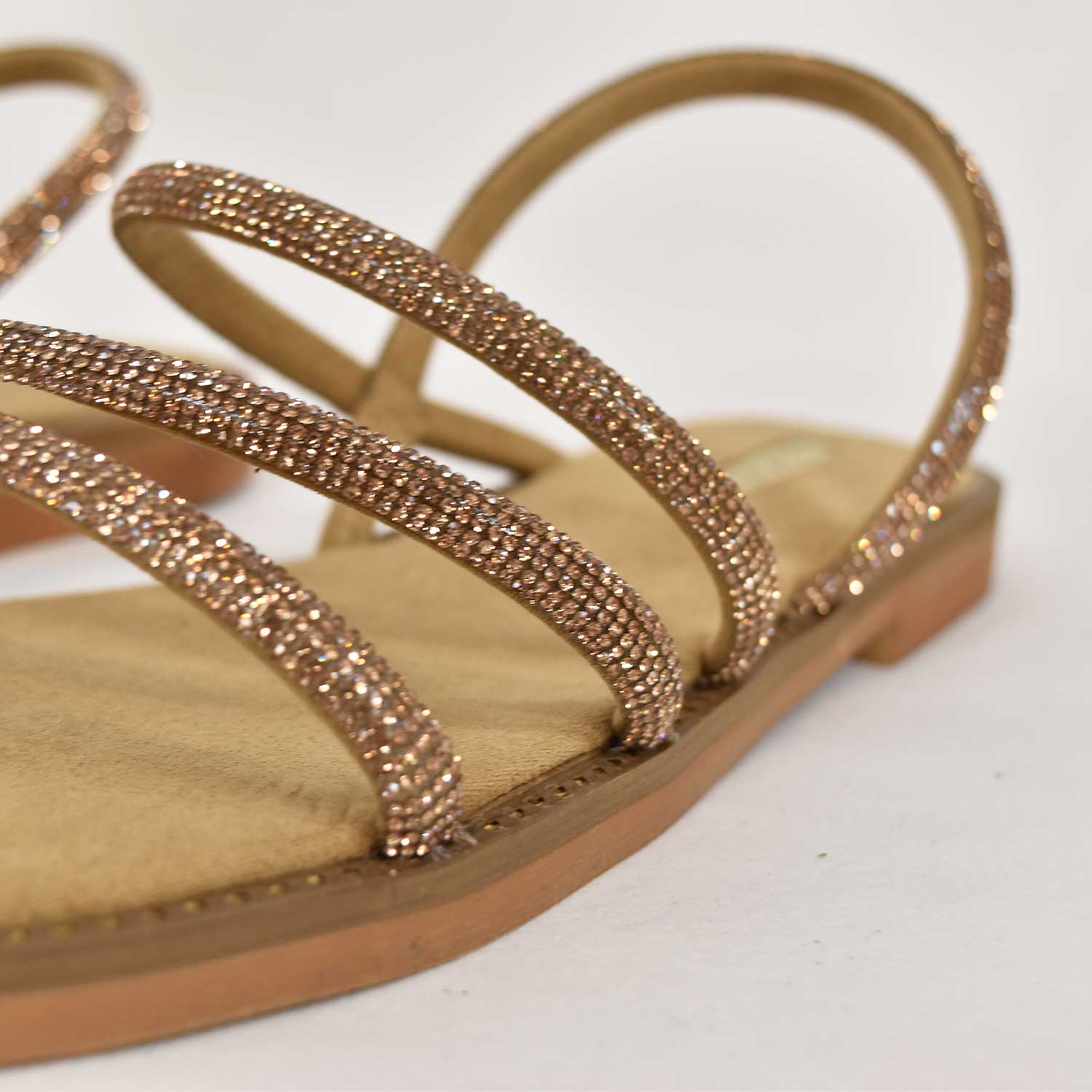 glitter sandal
